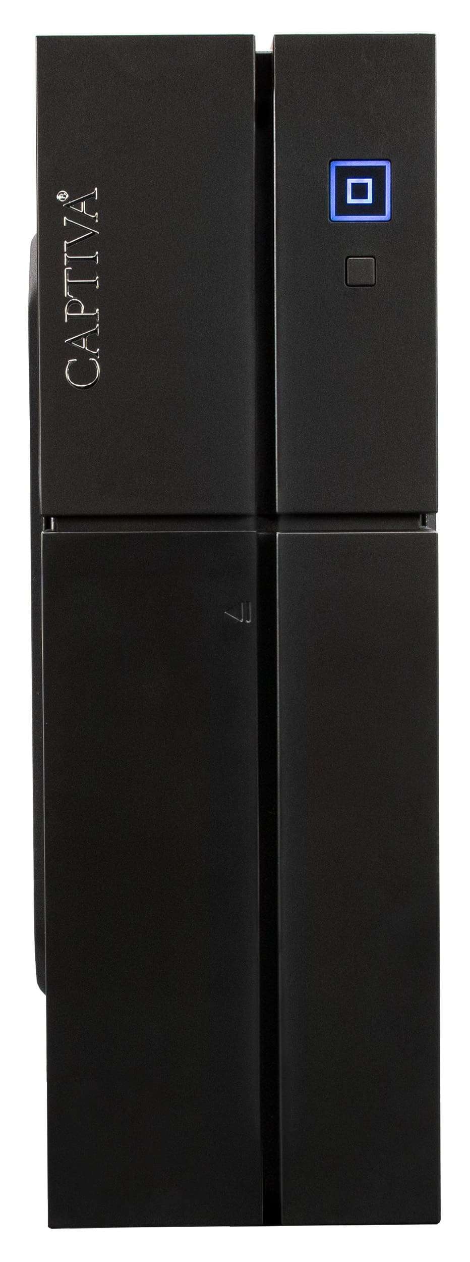 CAPTIVA Gaming-PC "Advanced Gaming I58-803", ohne Betriebssystem, 16 GB RAM 480 GB SSD, schwarz, Desktop-PCs