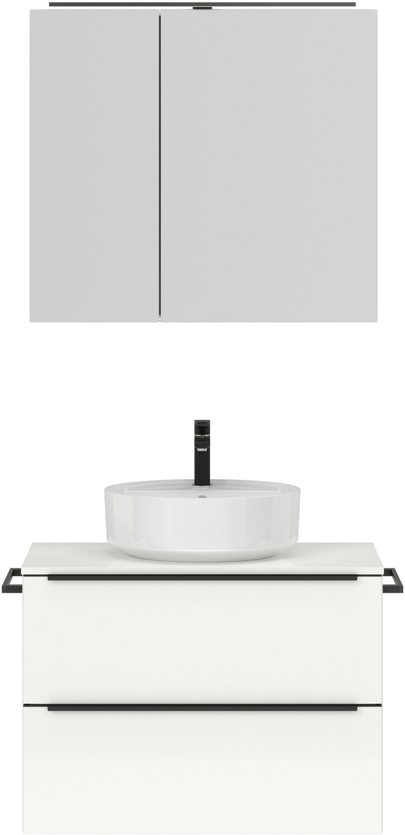 nobilia "Alvene" vormontiert, mit Soft-Close, 2 Stk. tlg.