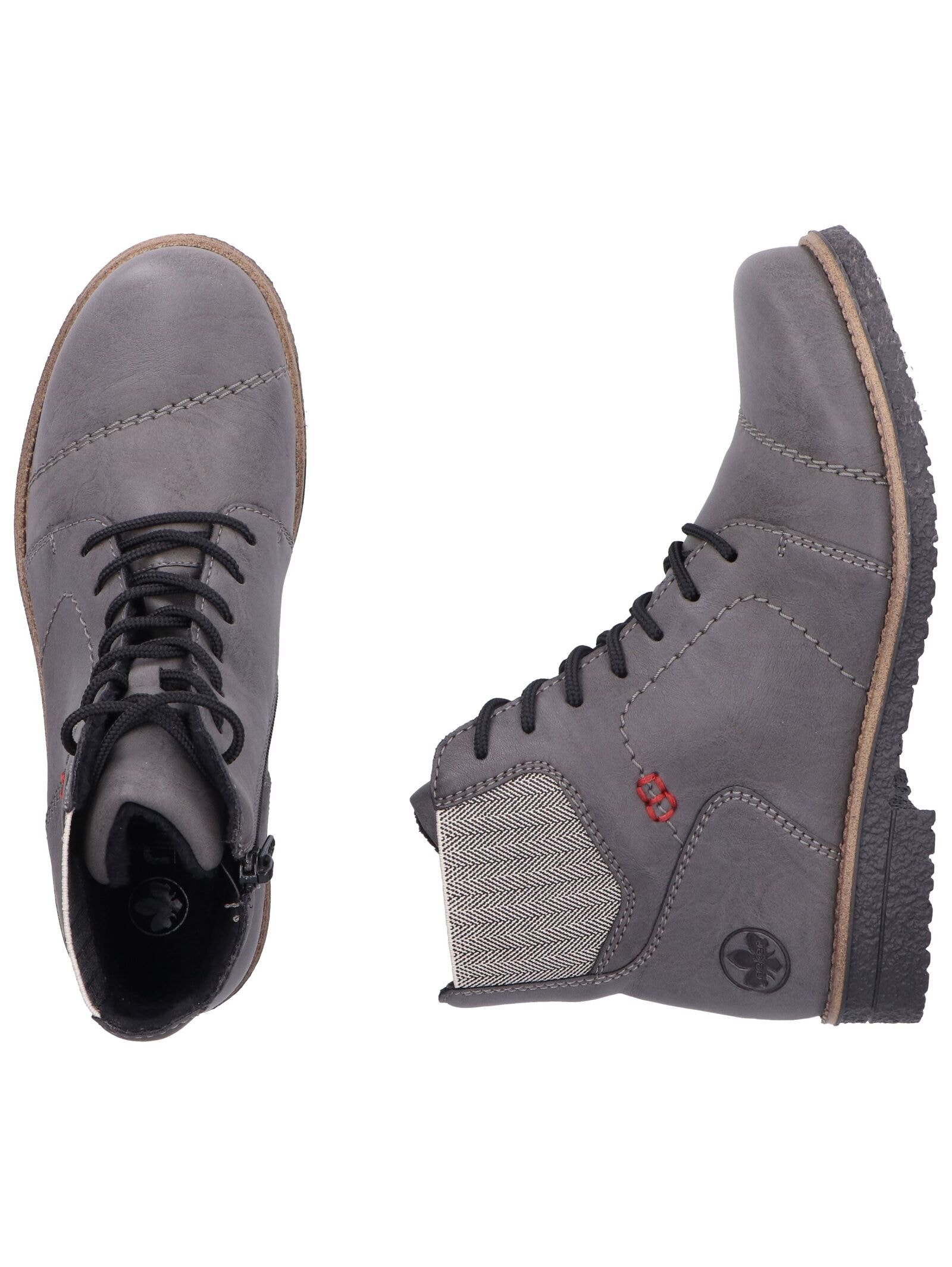 Rieker Schnürstiefelette »Rieker Stiefelette Lederimitat«