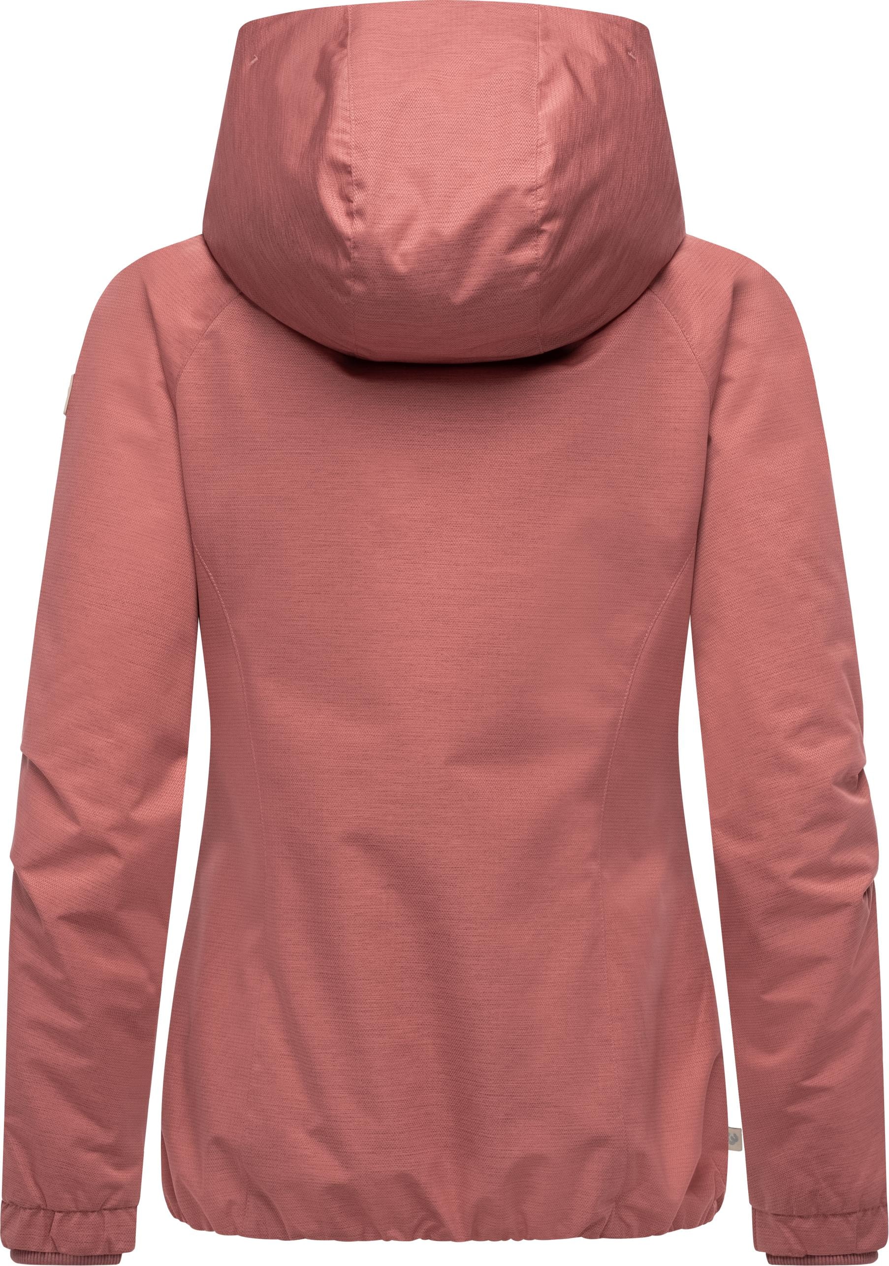 Ragwear Outdoorjacke »Dizzie Tech«, mit Kapuze, Wasserdichte Damen Übergangsjacke mit großer Kapuze