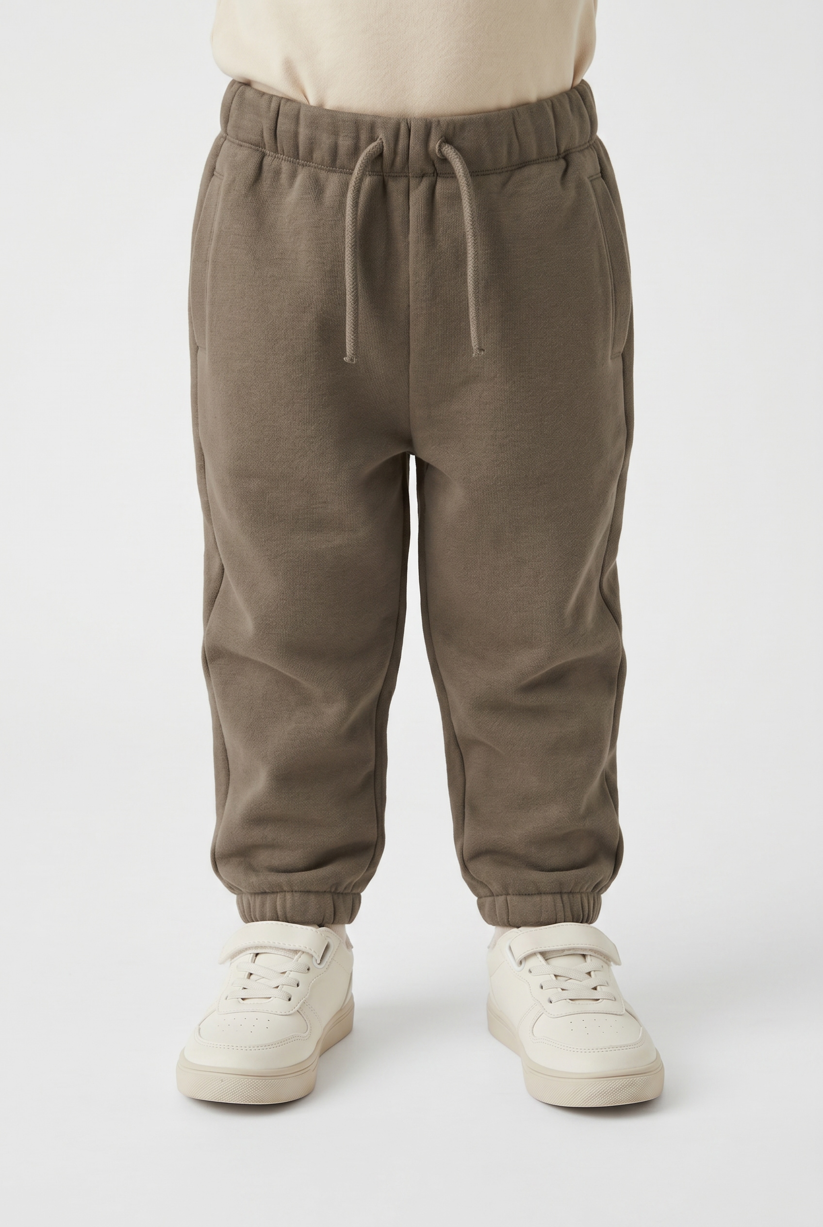 Lil Atelier Sweathose "NMNILONDON ROS SWEAT PANT BRU LIL NOOS" Baumwollmischung