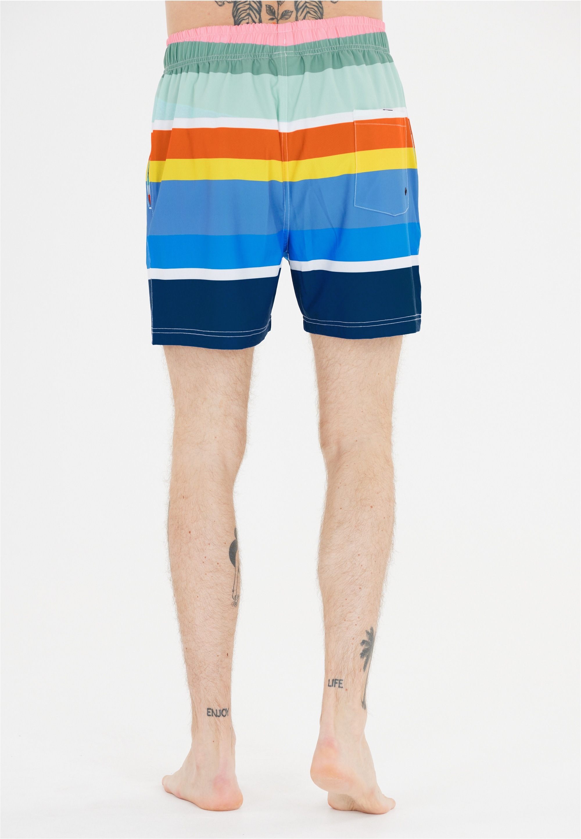 CRUZ Badeshorts »Toby«, (1 St.), im lässigen Print-Design