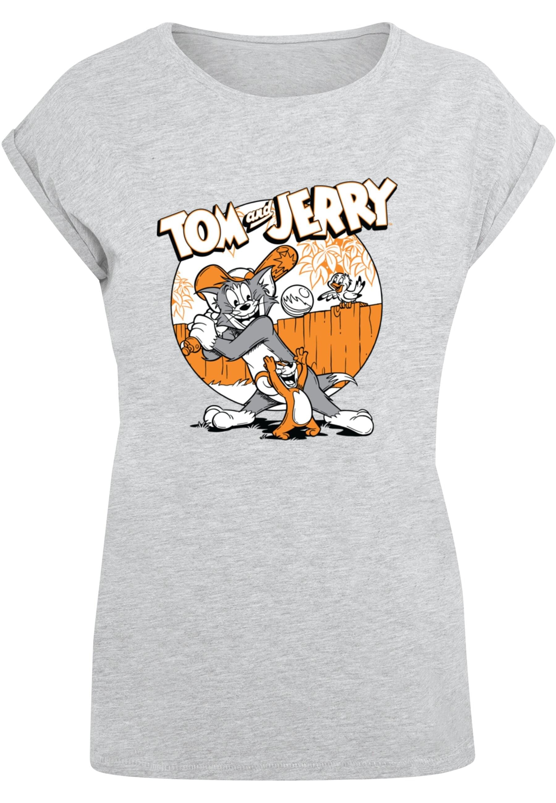 T-Shirt »ABSOLUTE CULT Damen Ladies Tom and Jerry - Baseball T-Shirt«