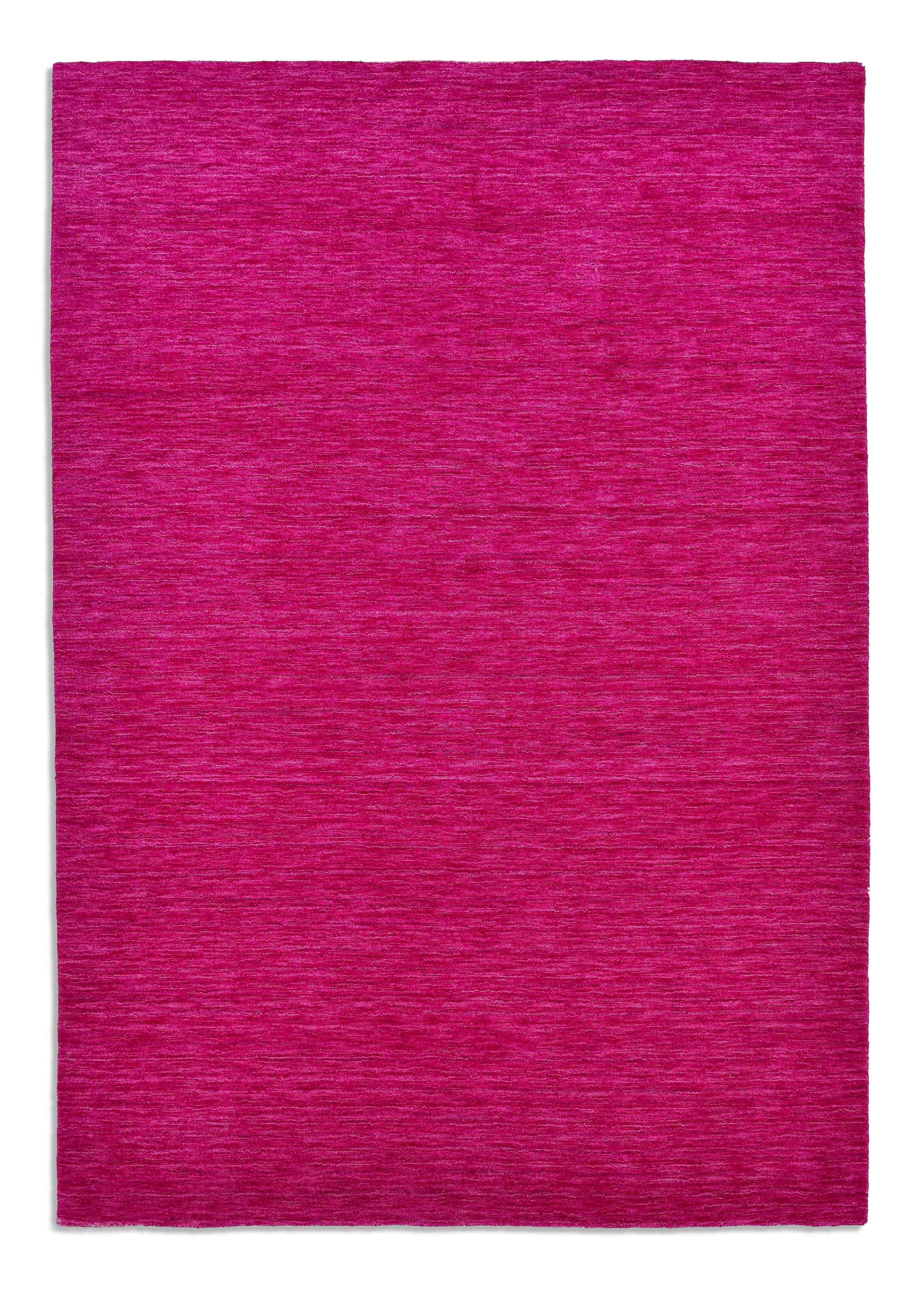 my home Wollteppich »Karchau«, rechteckig, 13 mm Höhe, Handweb Teppich, meliert, reine Wolle, handgewebt, brilliante Farben