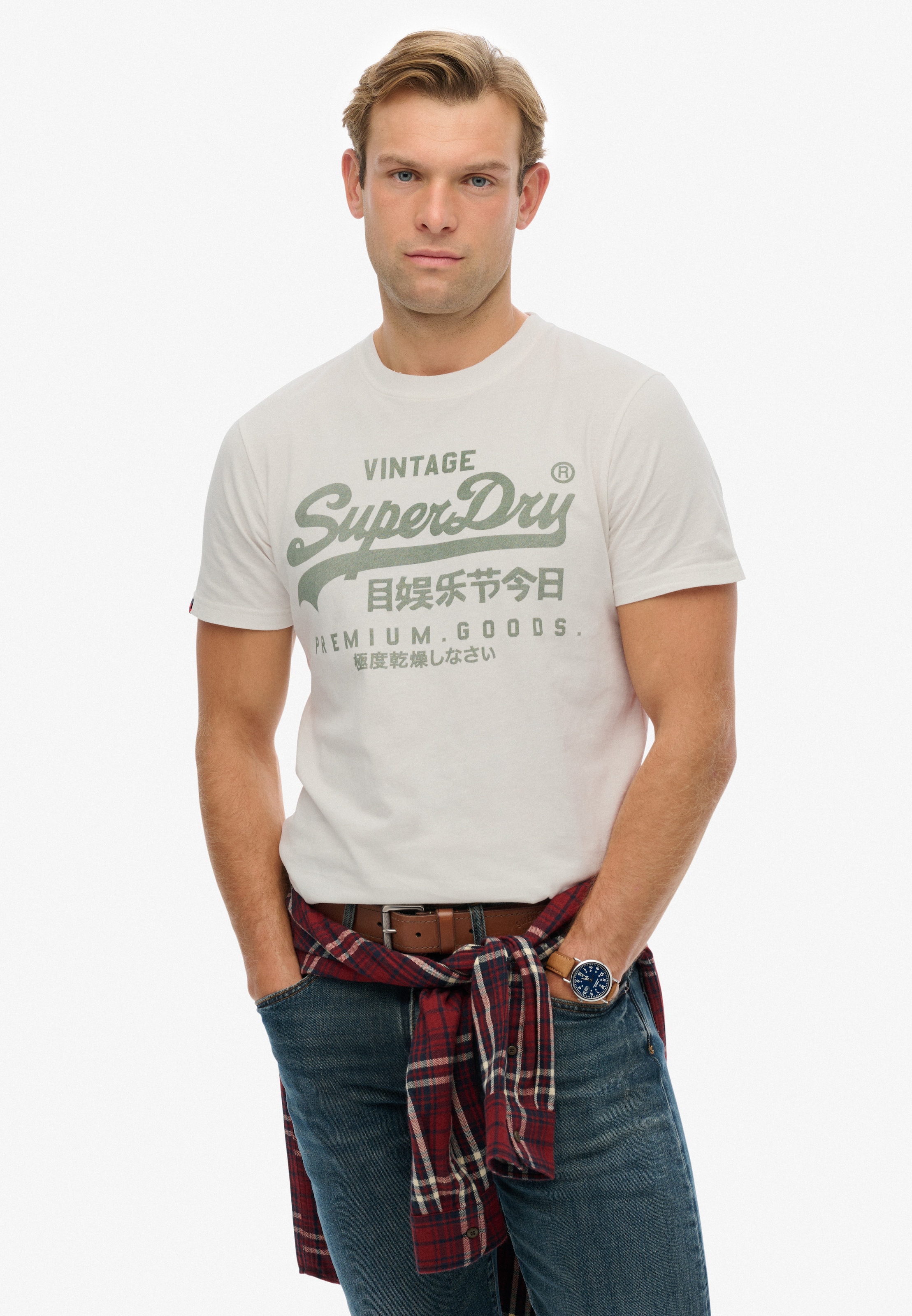 Superdry Rundhalsshirt "VL CLASSIC TEE" günstig online kaufen