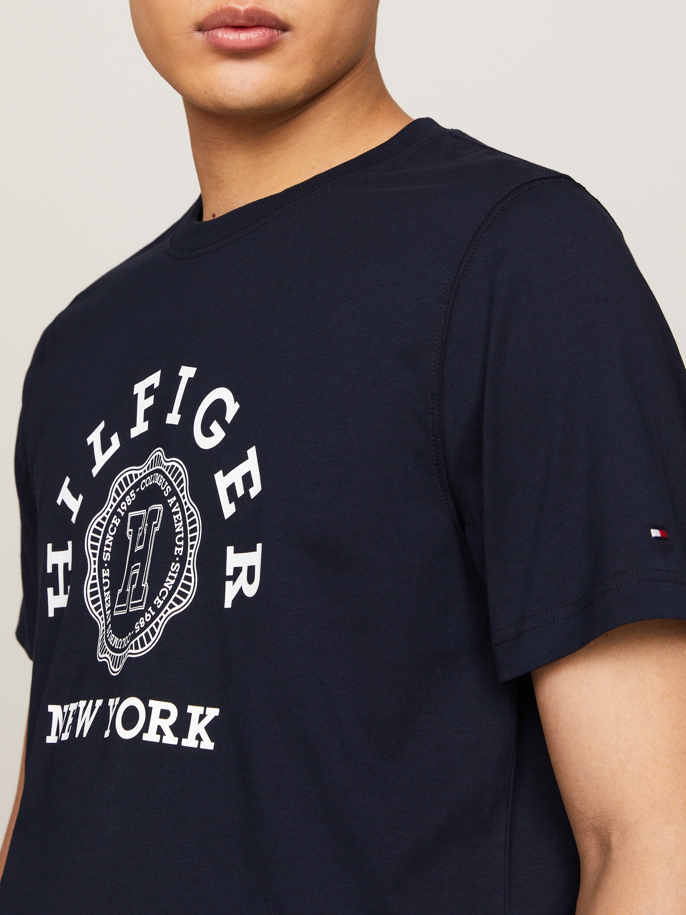 Tommy Hilfiger Print-Shirt "HILFIGER COIN TEE", mit markantem Print günstig online kaufen