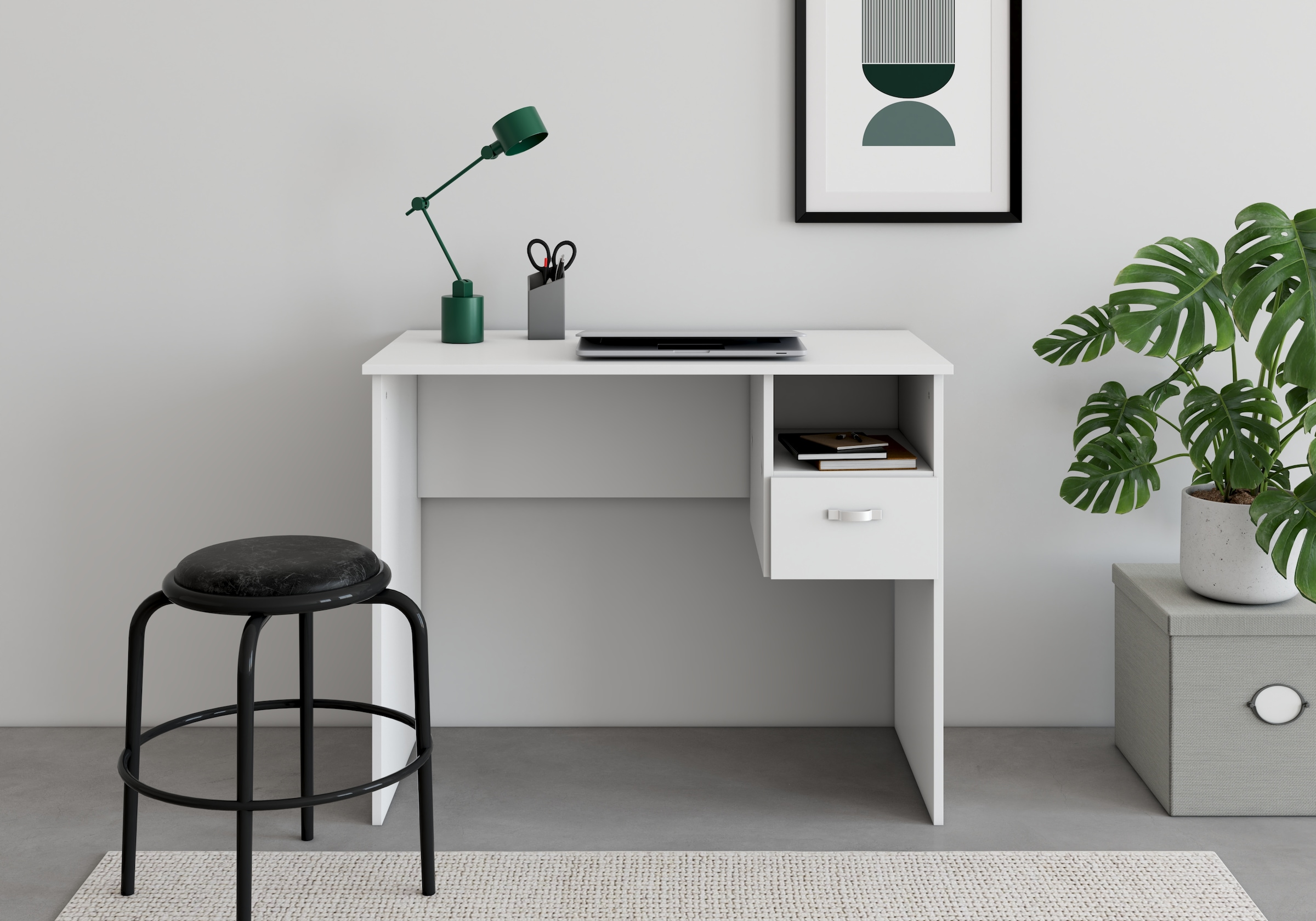 VOGL Möbelfabrik Schreibtisch "Flo" Schülerschreibtisch auch mit Tastaturau günstig online kaufen