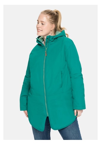 Sheego Outdoorjacke »Jacke«, leicht oversized und wasserabweisend kaufen