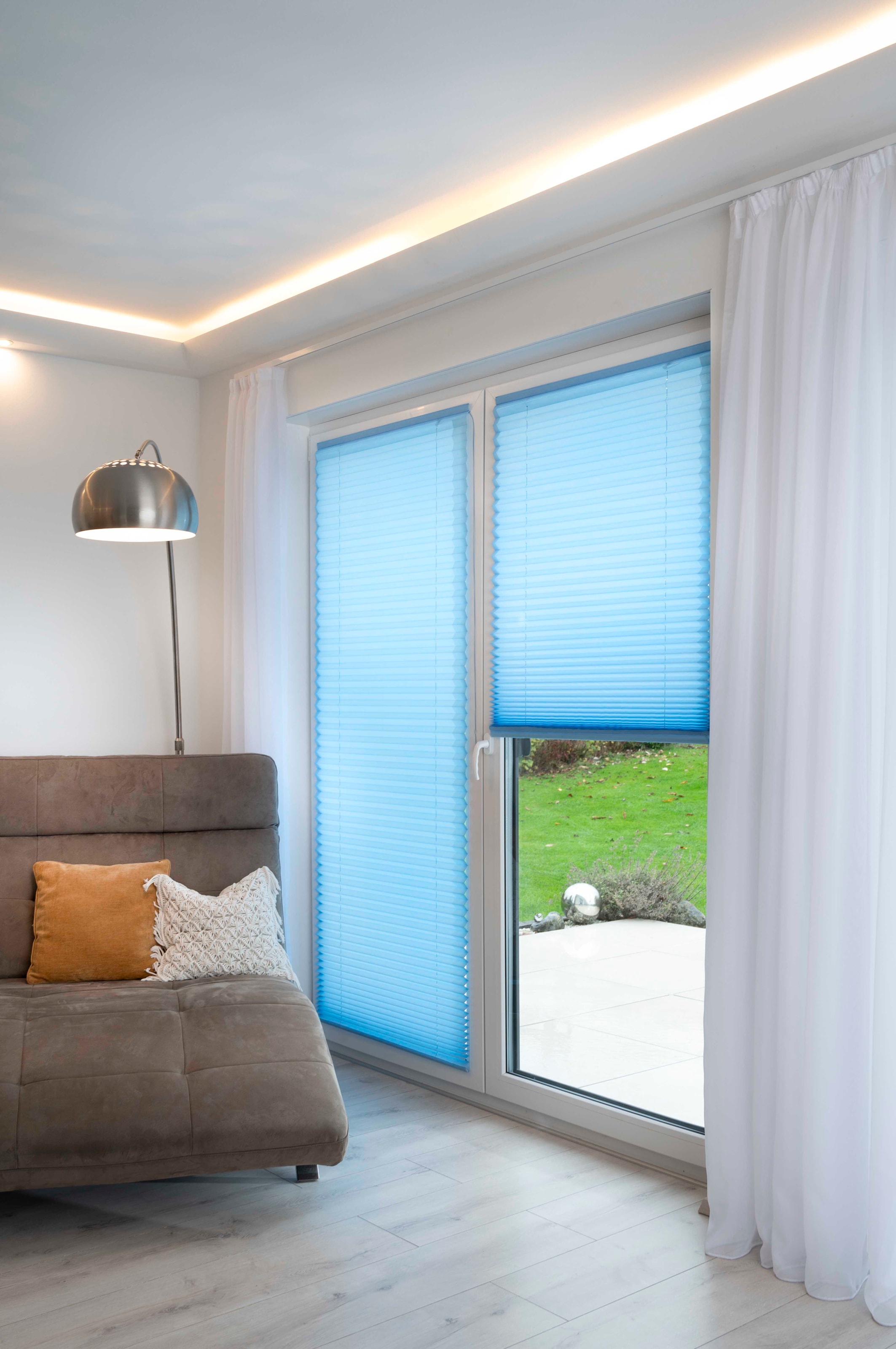 K-HOME Plissee »COMO«, Lichtschutz, freihängend