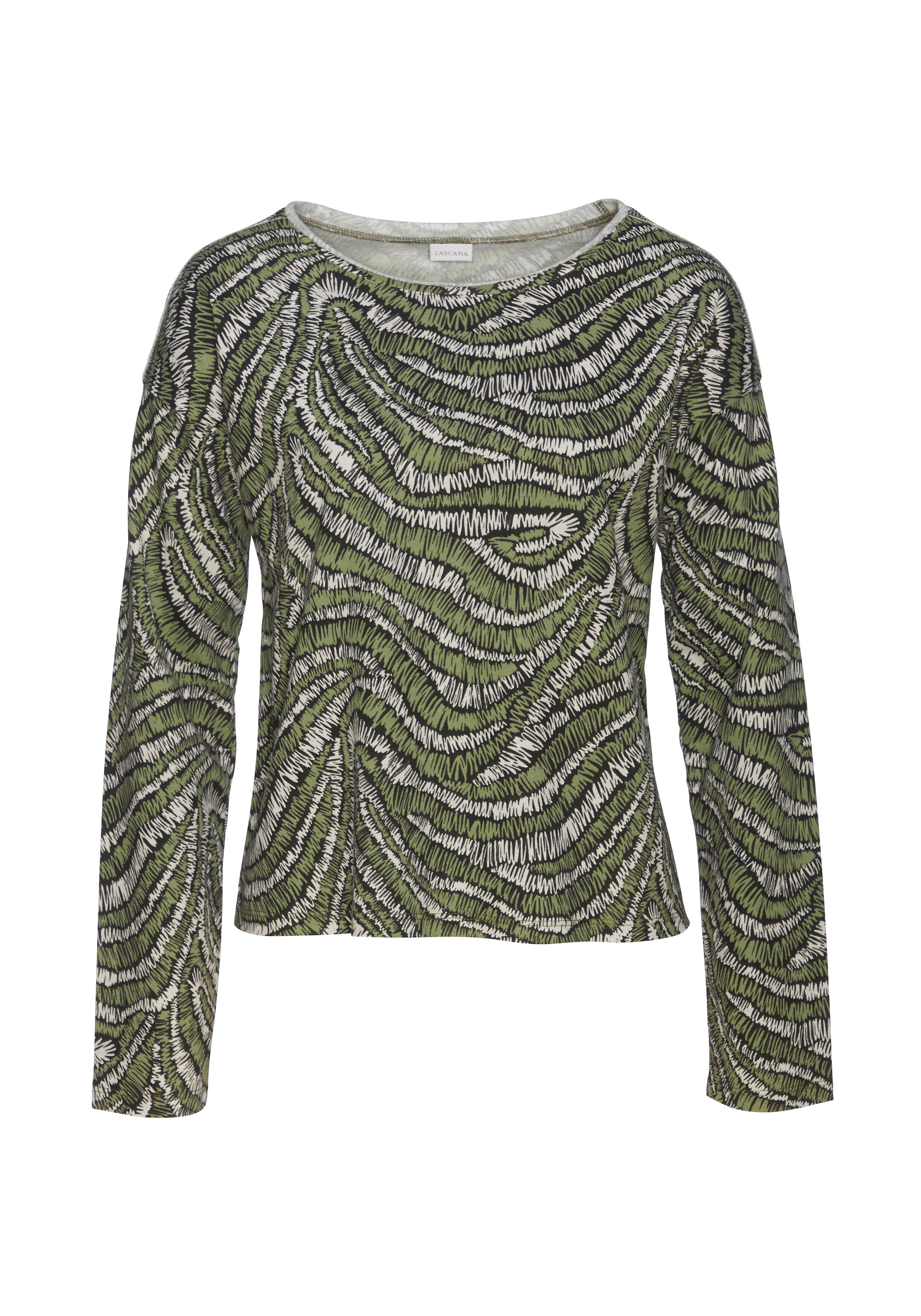 LASCANA Sweatshirt, mit Statement Druck, Loungewear günstig online kaufen
