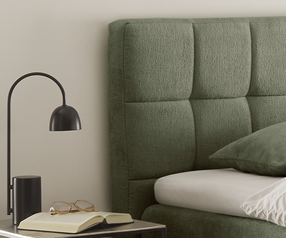 hapo Boxspringbett »Neyla erhältlich in den Breiten 100, 160, 180 & 200cm« in verschiedenen Matratzenqualitäten, Härtegraden und Farben verfügbar