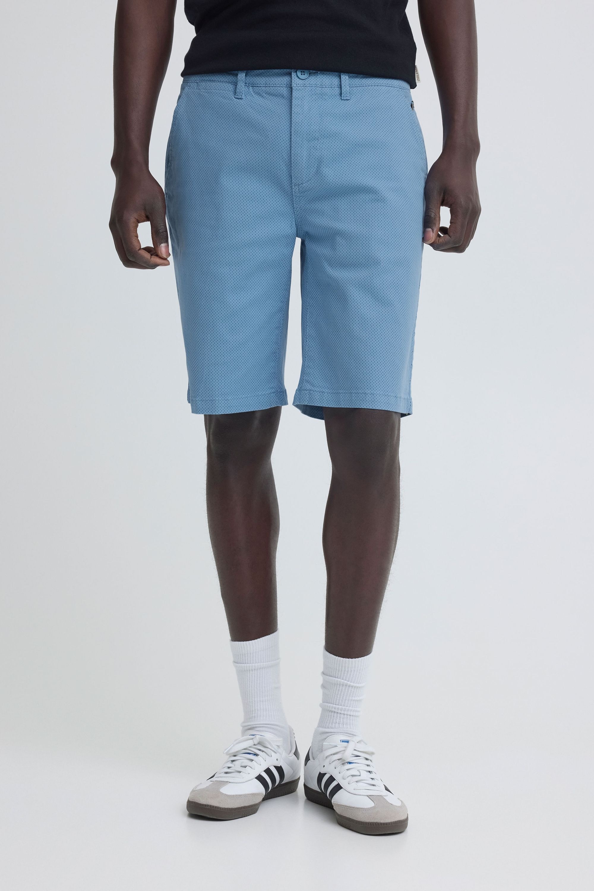 Blend Chinoshorts "BHMason" Strukturierte Chinoshorts mit Gürtelschlaufen günstig online kaufen