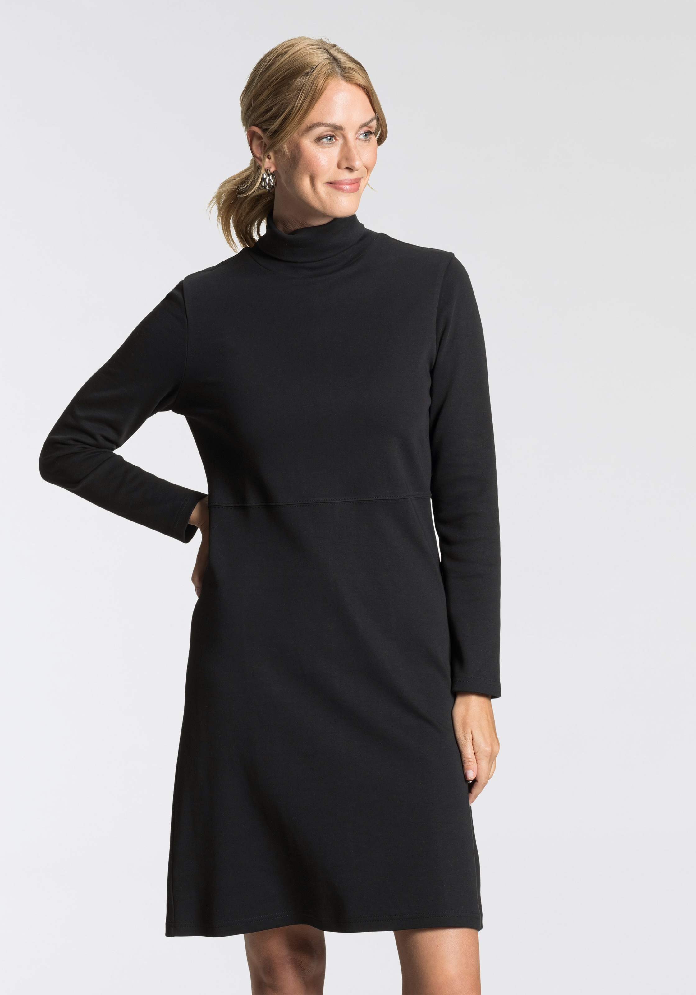 Boysen's Jerseykleid, mit Rollkragen kaufen