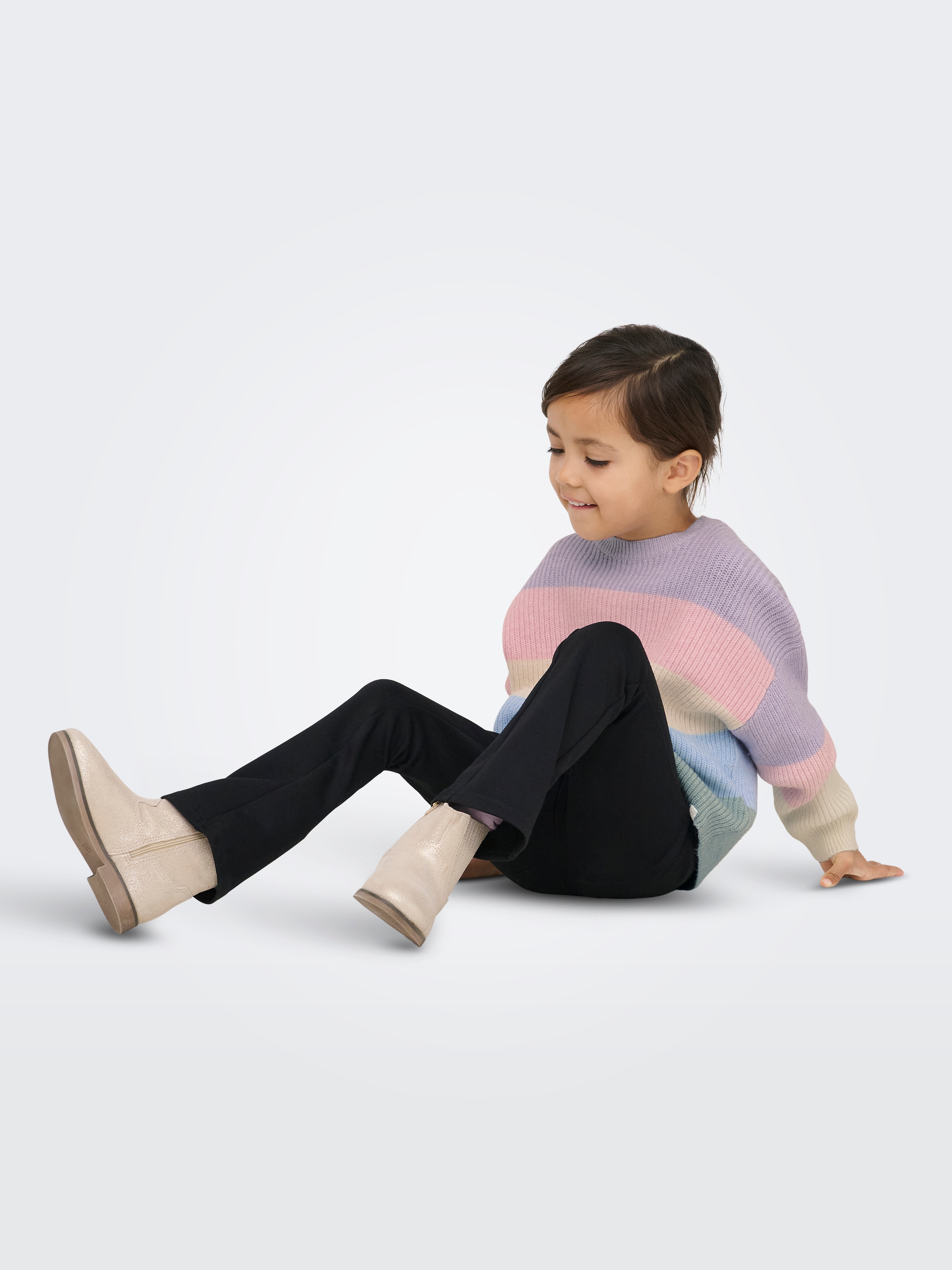 KIDS ONLY Strickpullover »KMGSANDY L/S STRIPE PULLOVER KNT NOOS« Viskosemischung, regular fit