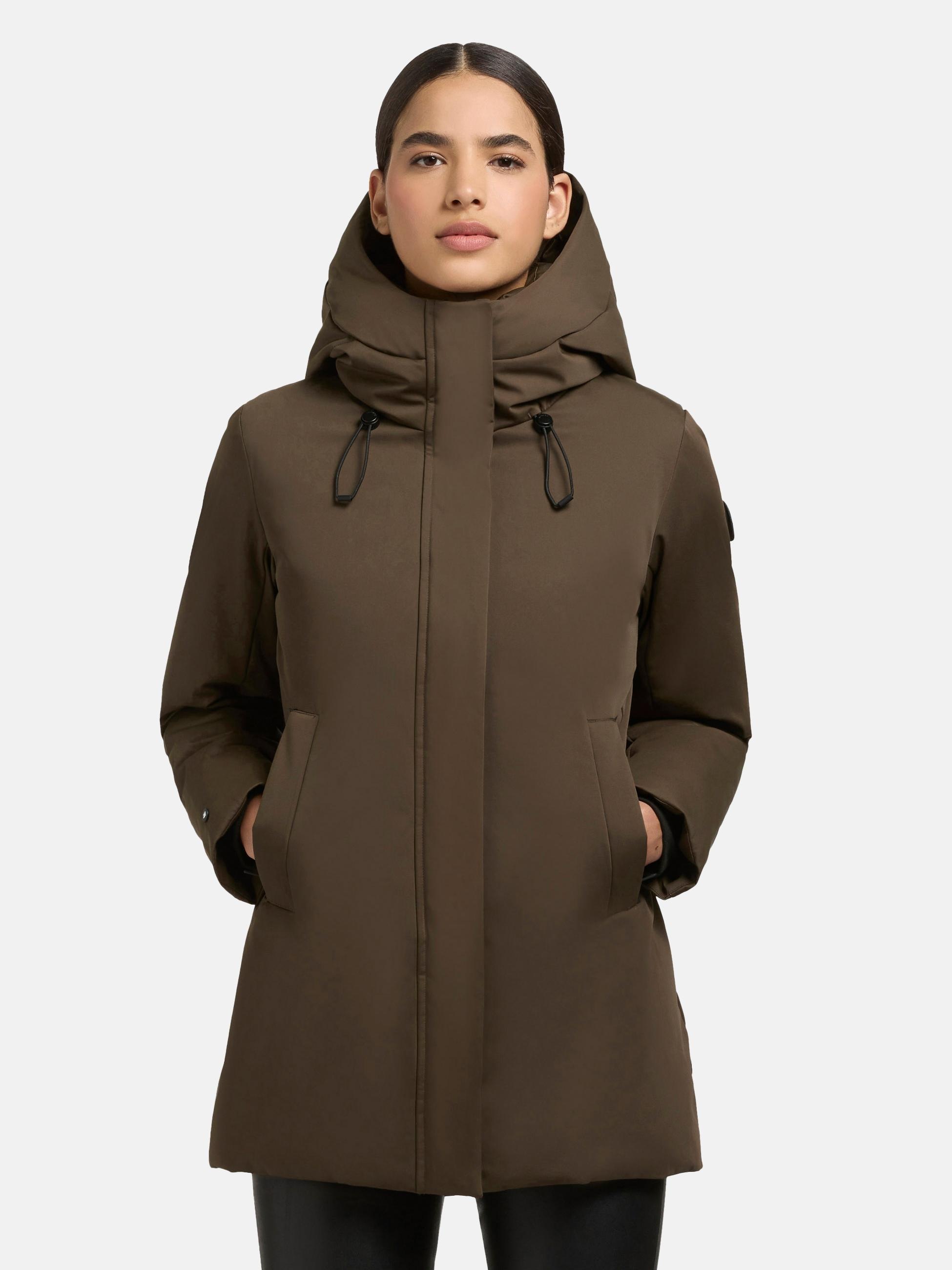 khujo Winterjacke "Palla-YM" mitKapuze Damen Wintermantel mit verstellbarer günstig online kaufen