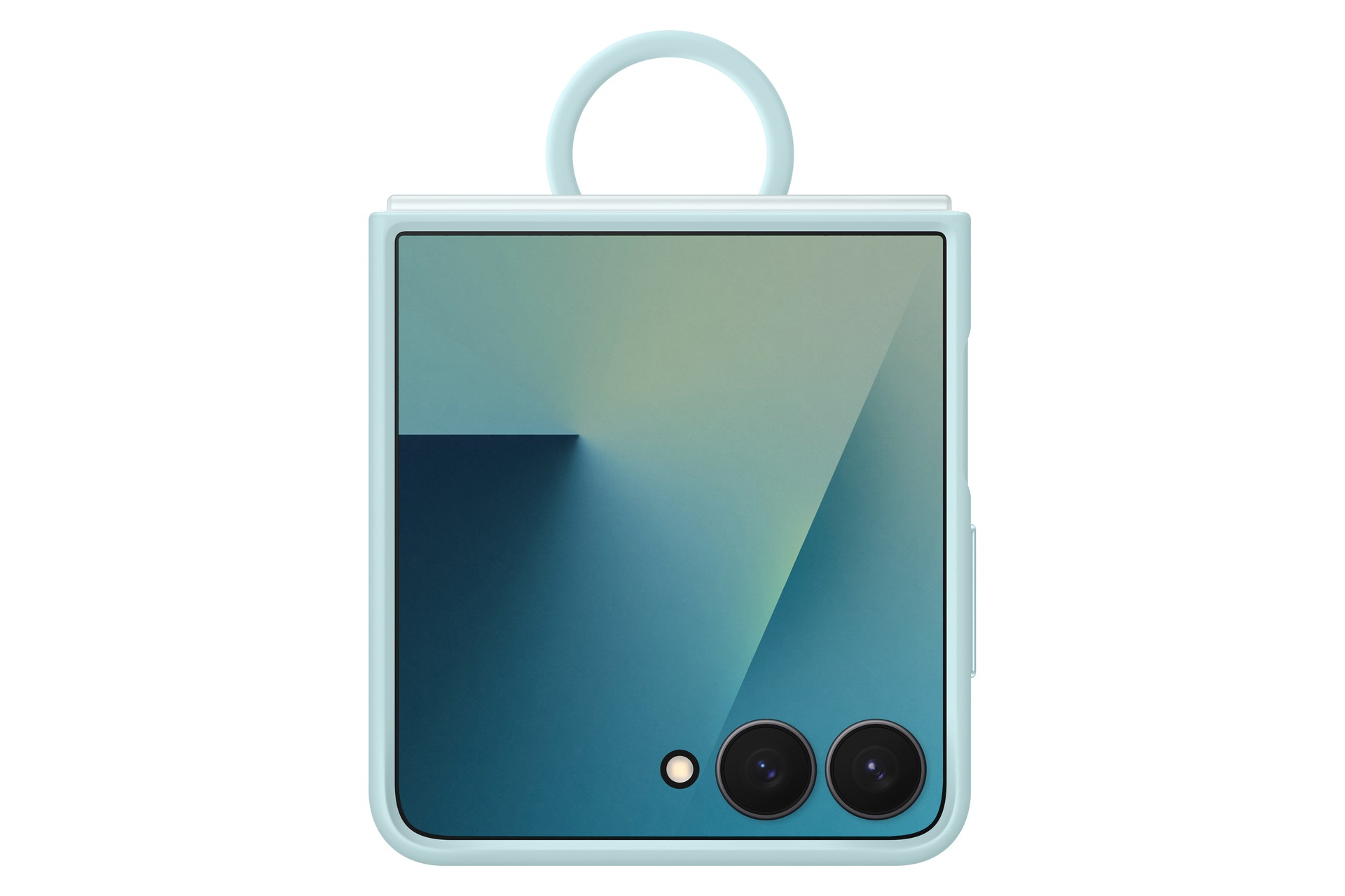 Samsung Handyhülle »Ring Case (Silicone) für Samsung Galaxy Z Flip7«, Samsung Galaxy Z Flip7, Backcover, Schutzhülle, Handyschutzhülle, Case, Schutzcase, stoßfest