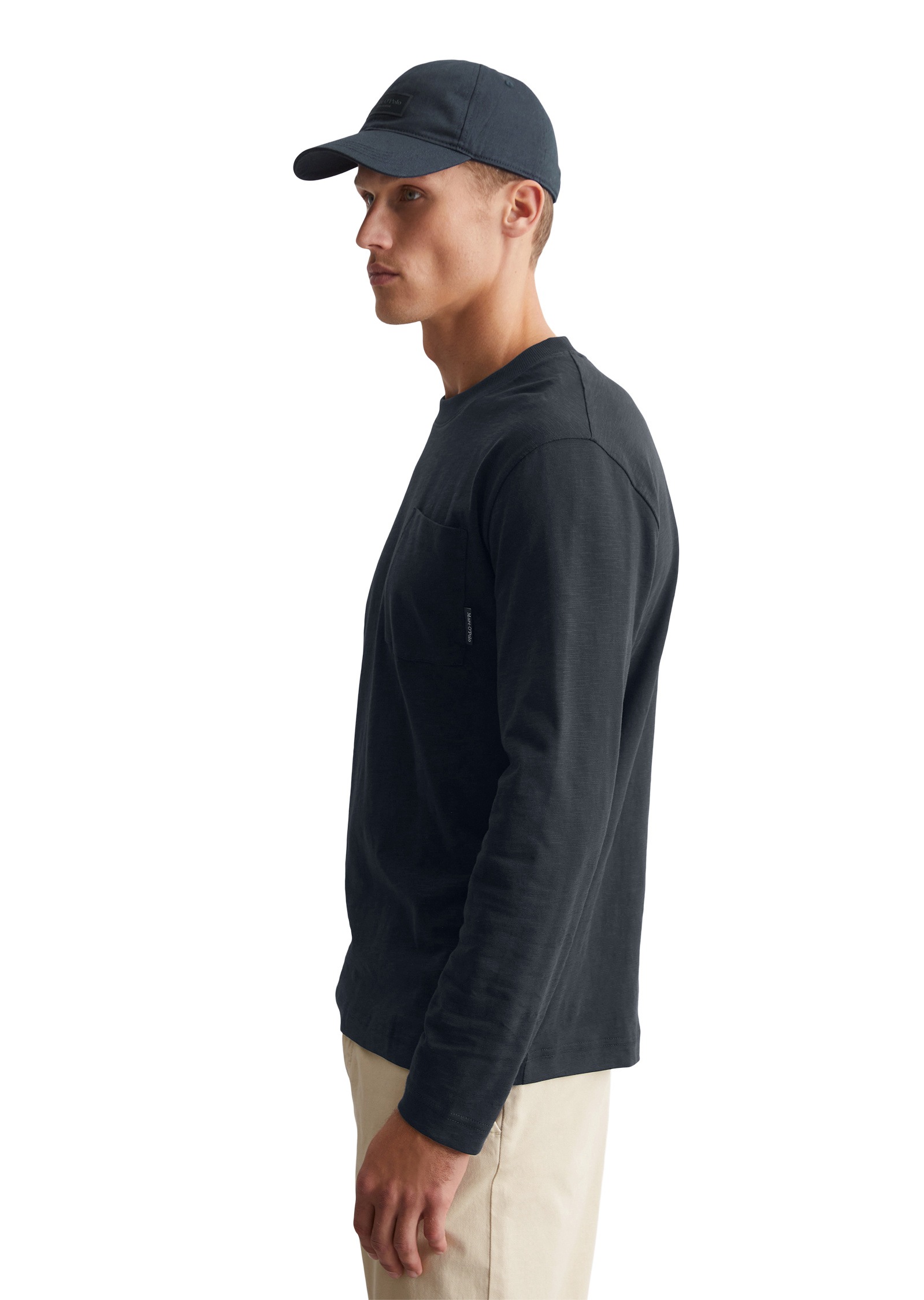 Marc OPolo Langarmshirt "in Heavy-Slub-Jersey-Qualität" günstig online kaufen