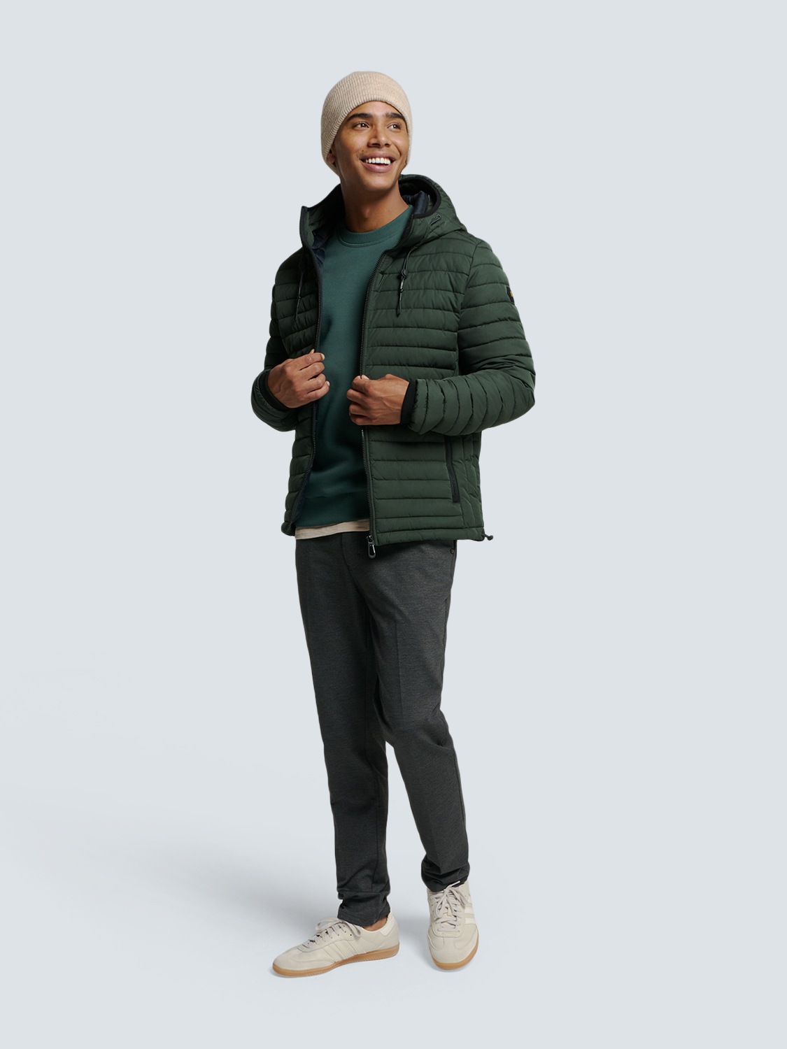NO EXCESS Leichtdaunenjacke »No Excess Kapuzen-Jacke«