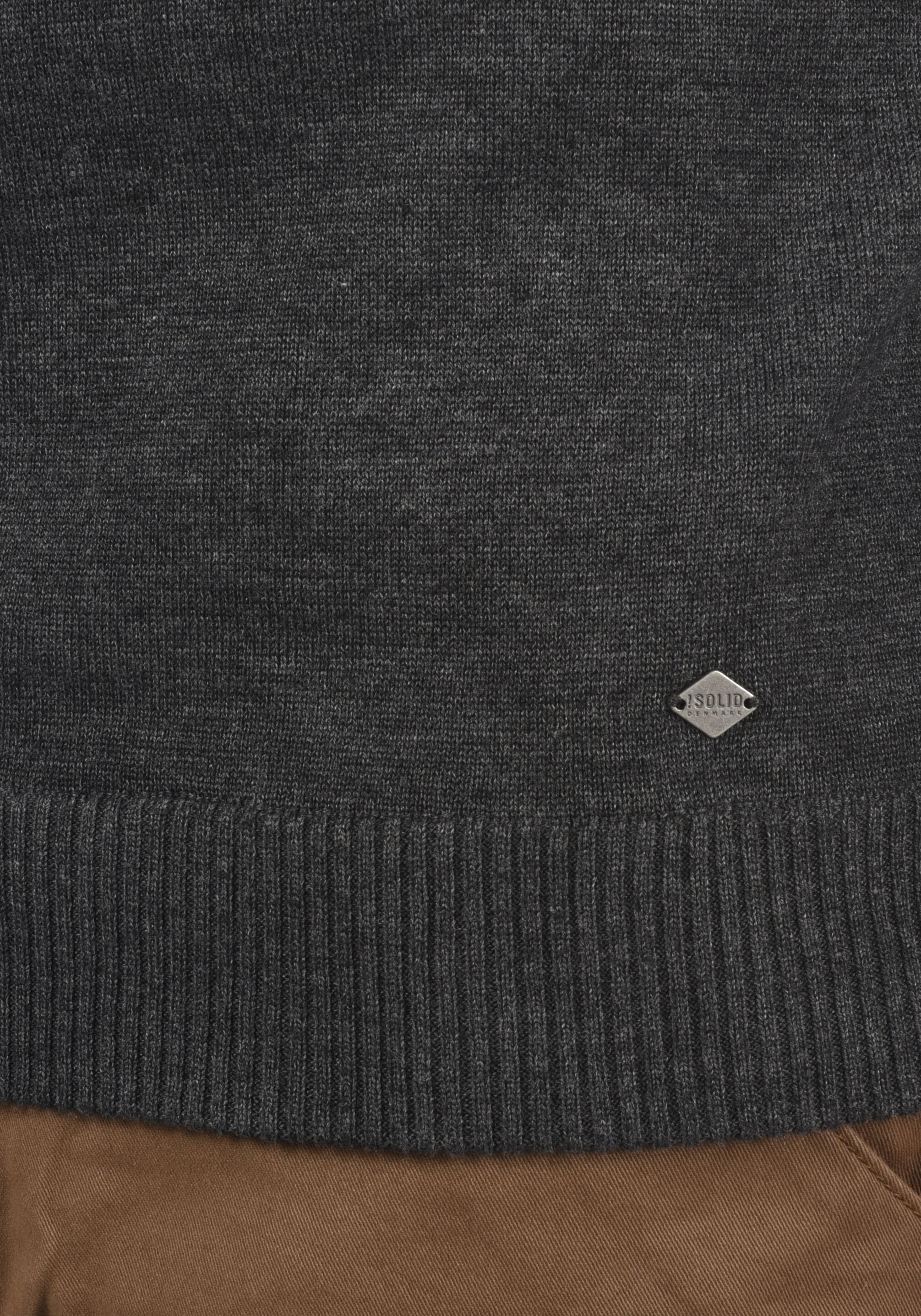 !Solid Strickfleece-Pullover »Strickpullover SDBarima«