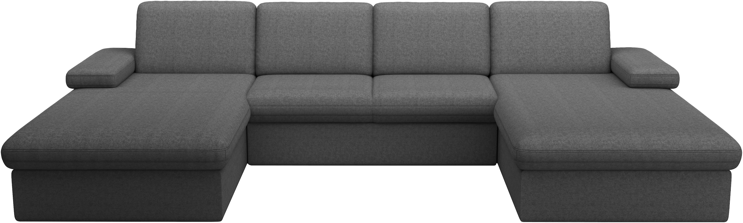 sit&more Wohnlandschaft »Moreno«, mit Armteilverstellung,wahlweise mit Bettfunktion