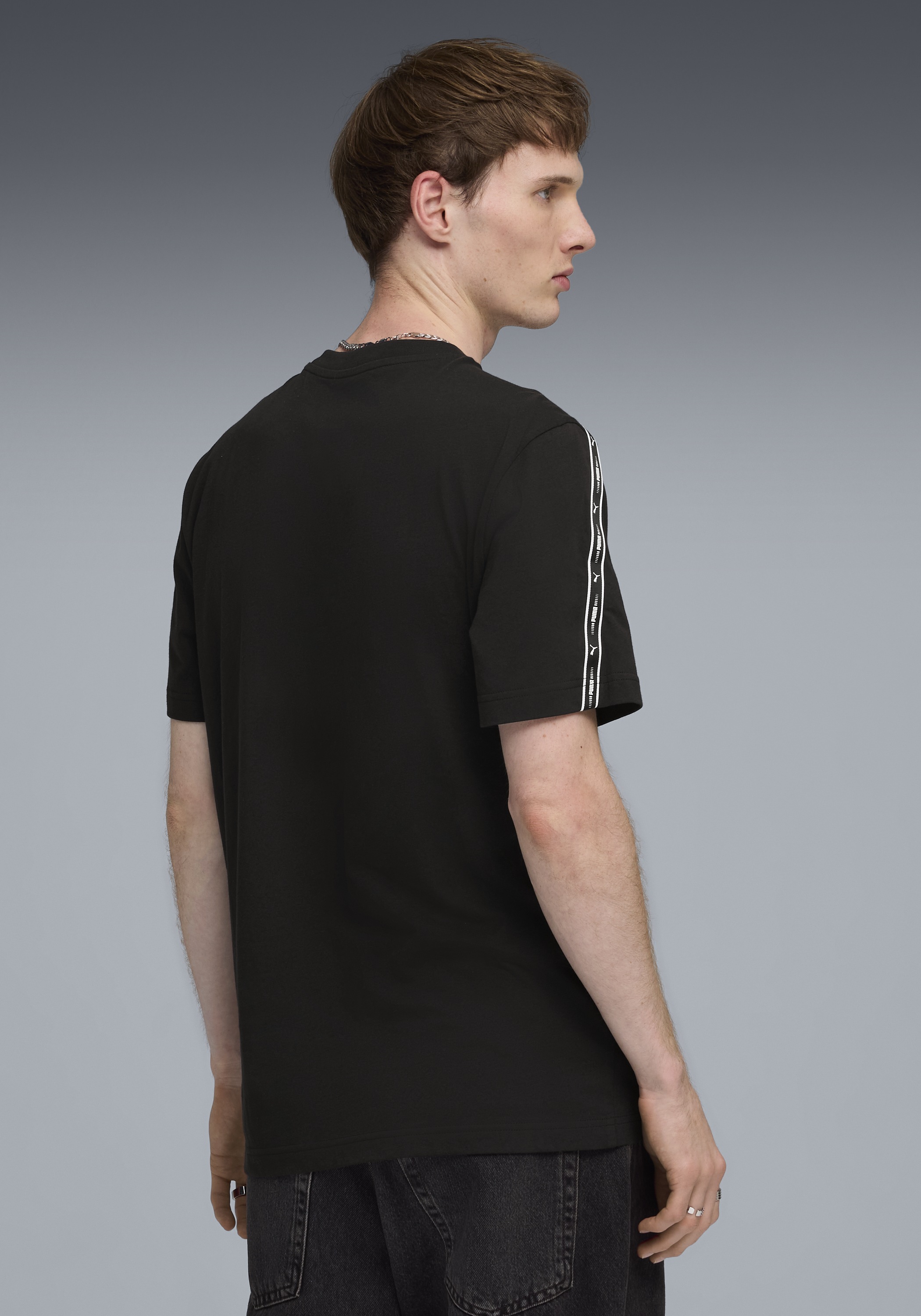 PUMA T-Shirt "ESS TAPE TEE" Regular Fit, Kurzarm, für sportlichen Look, aus günstig online kaufen