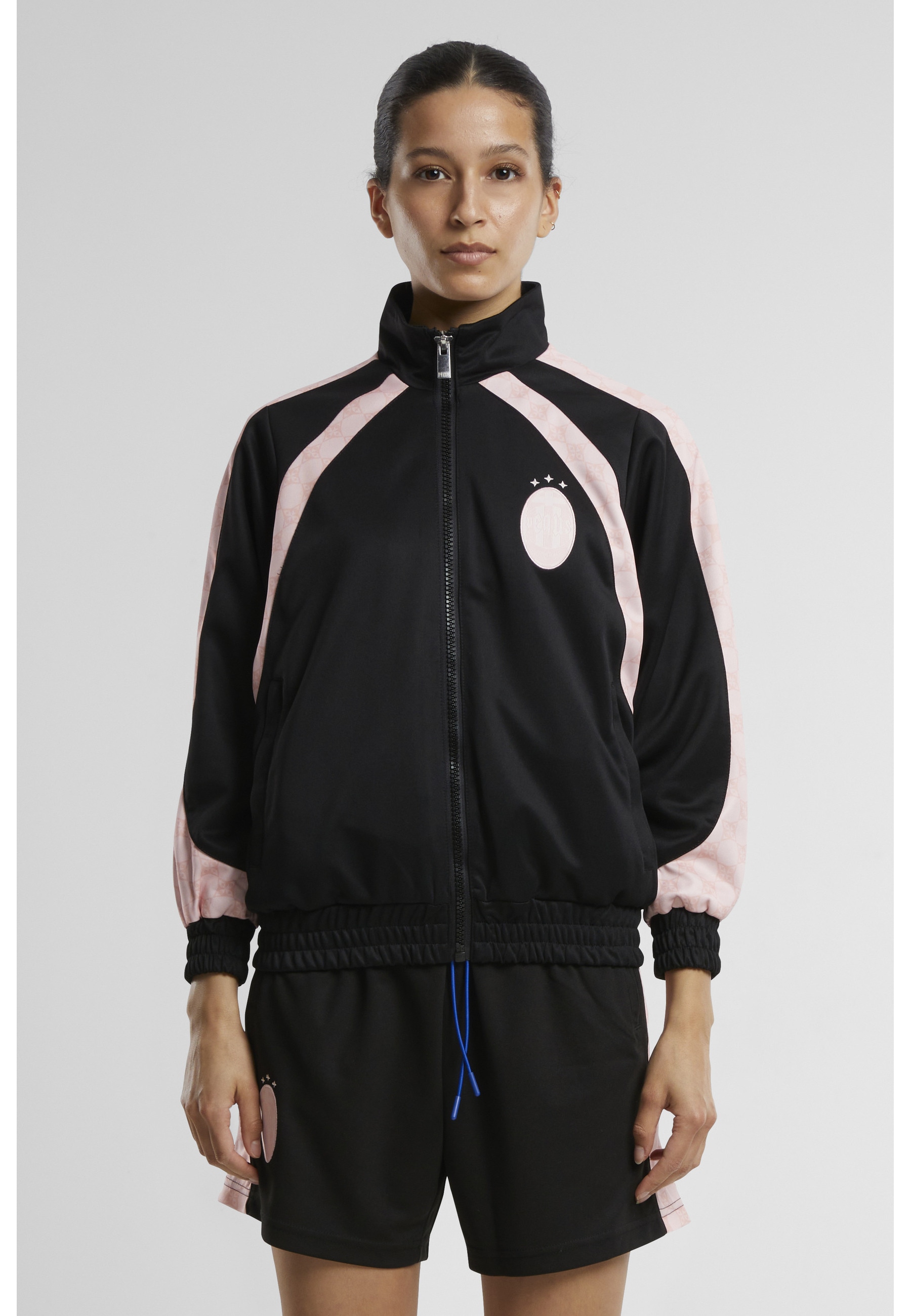 PEQUS Trainingsjacke »PEQUS PEQUS Football Logo Track Jacket« 1 Stk. tlg. ohne Kapuze