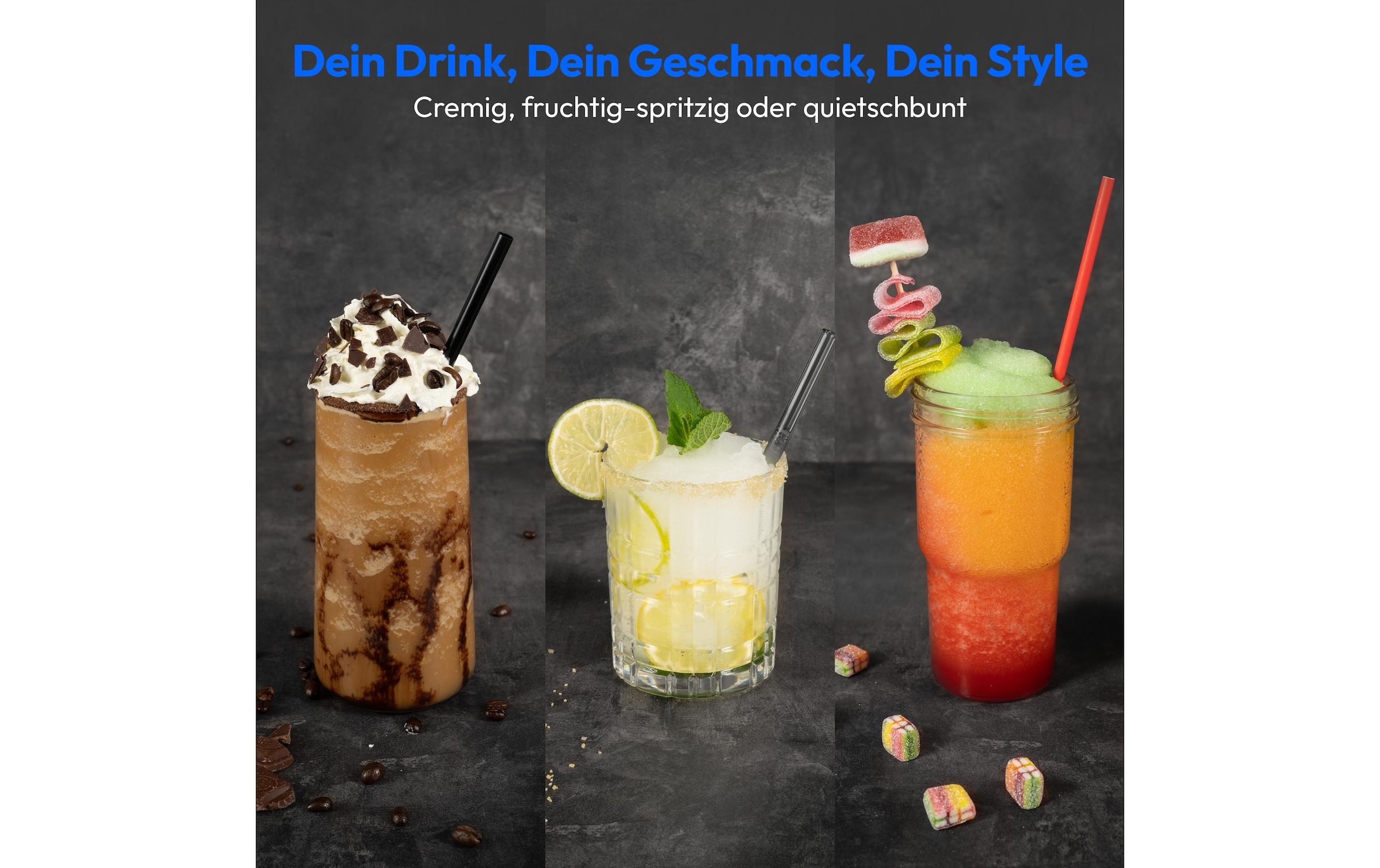 Medion® Eismaschine »Slush Ice Maker, 2.6 l« 2,6 l 200 W