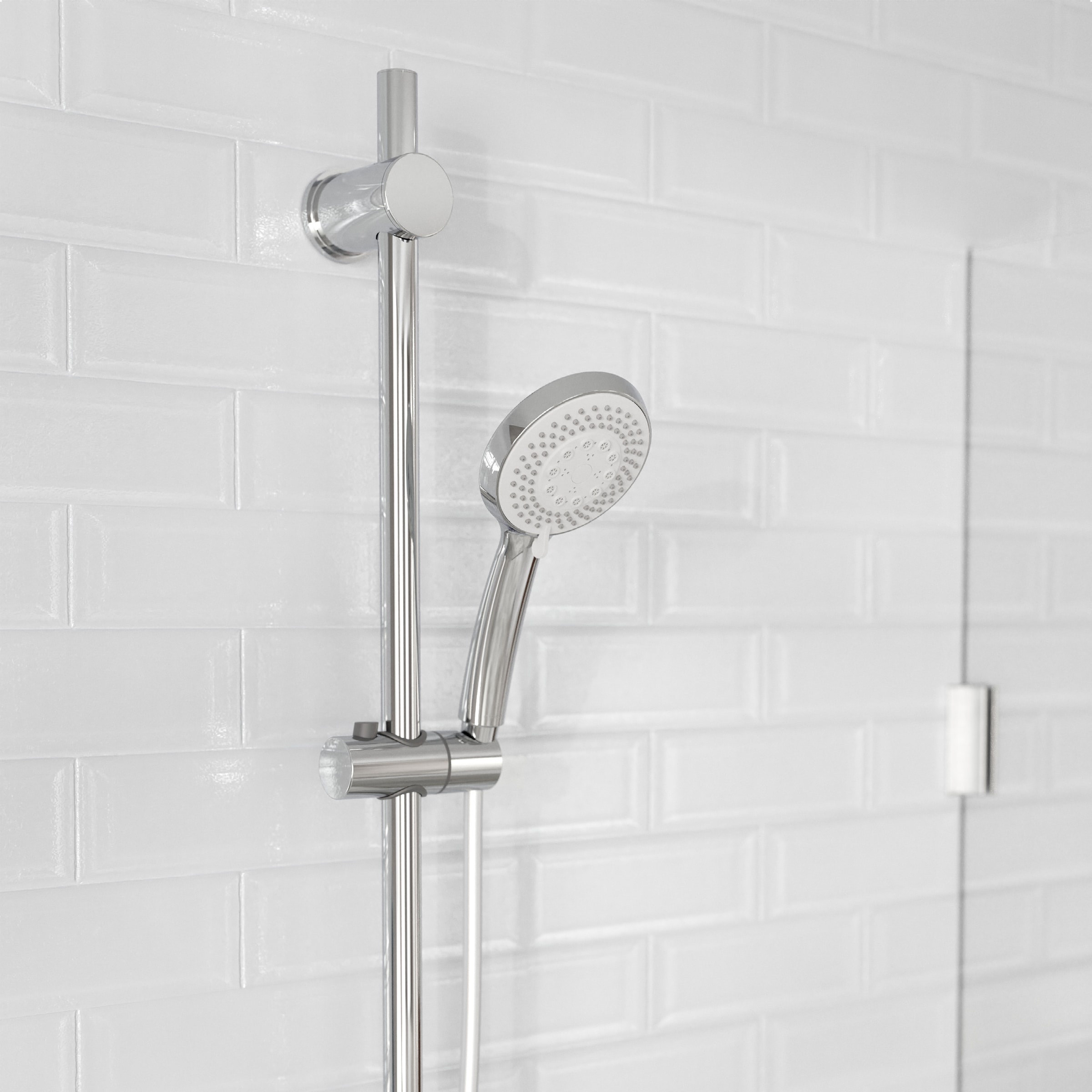 Schütte Brausegarnitur »TORINO« Handbrause-Set, Handbrause, Brauseschlauch, Komplett-Set