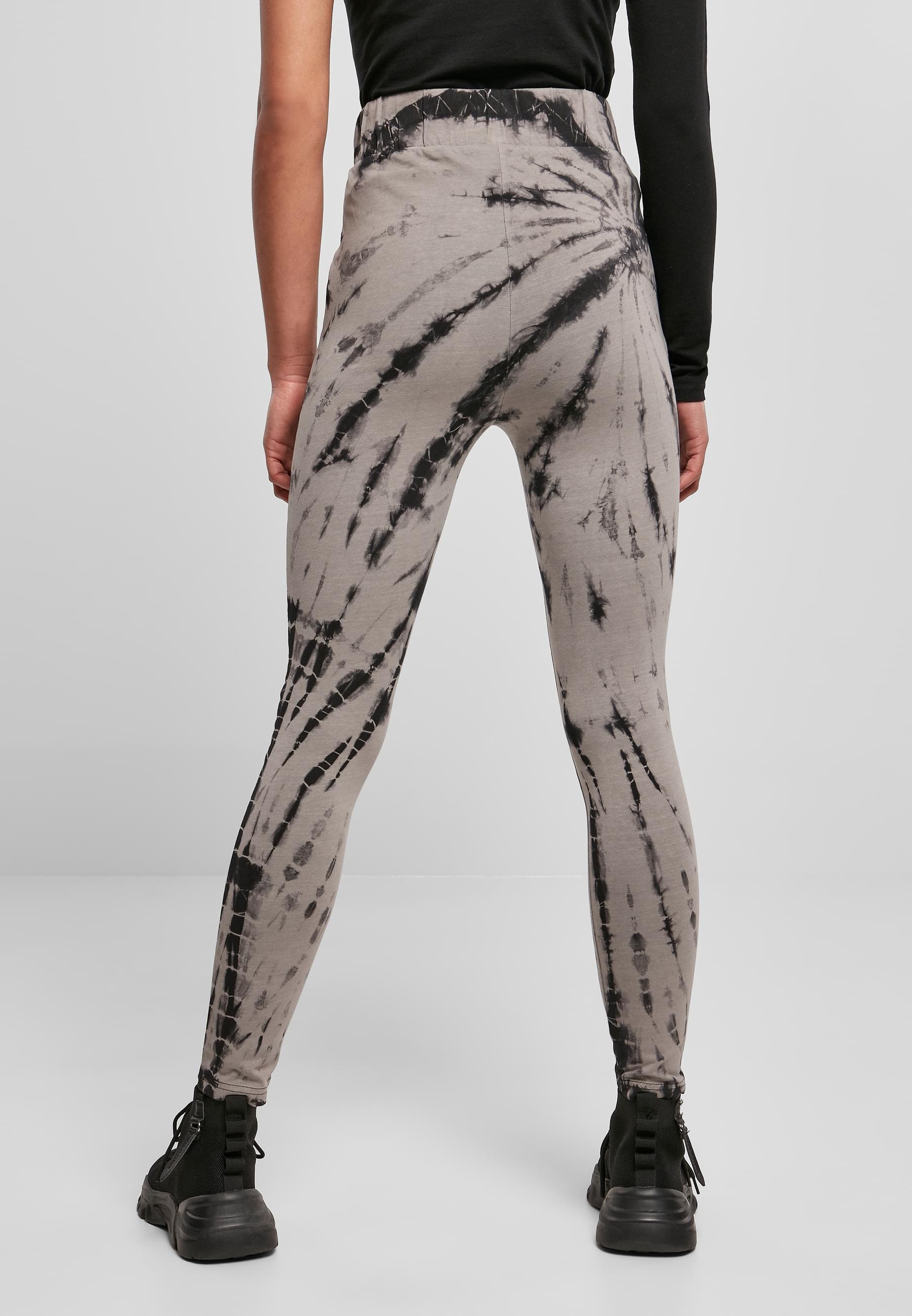 URBAN CLASSICS Leggings »Urban Classics Damen Ladies Cotton Tie Dye High Waist Leggings«, (1 tlg.)