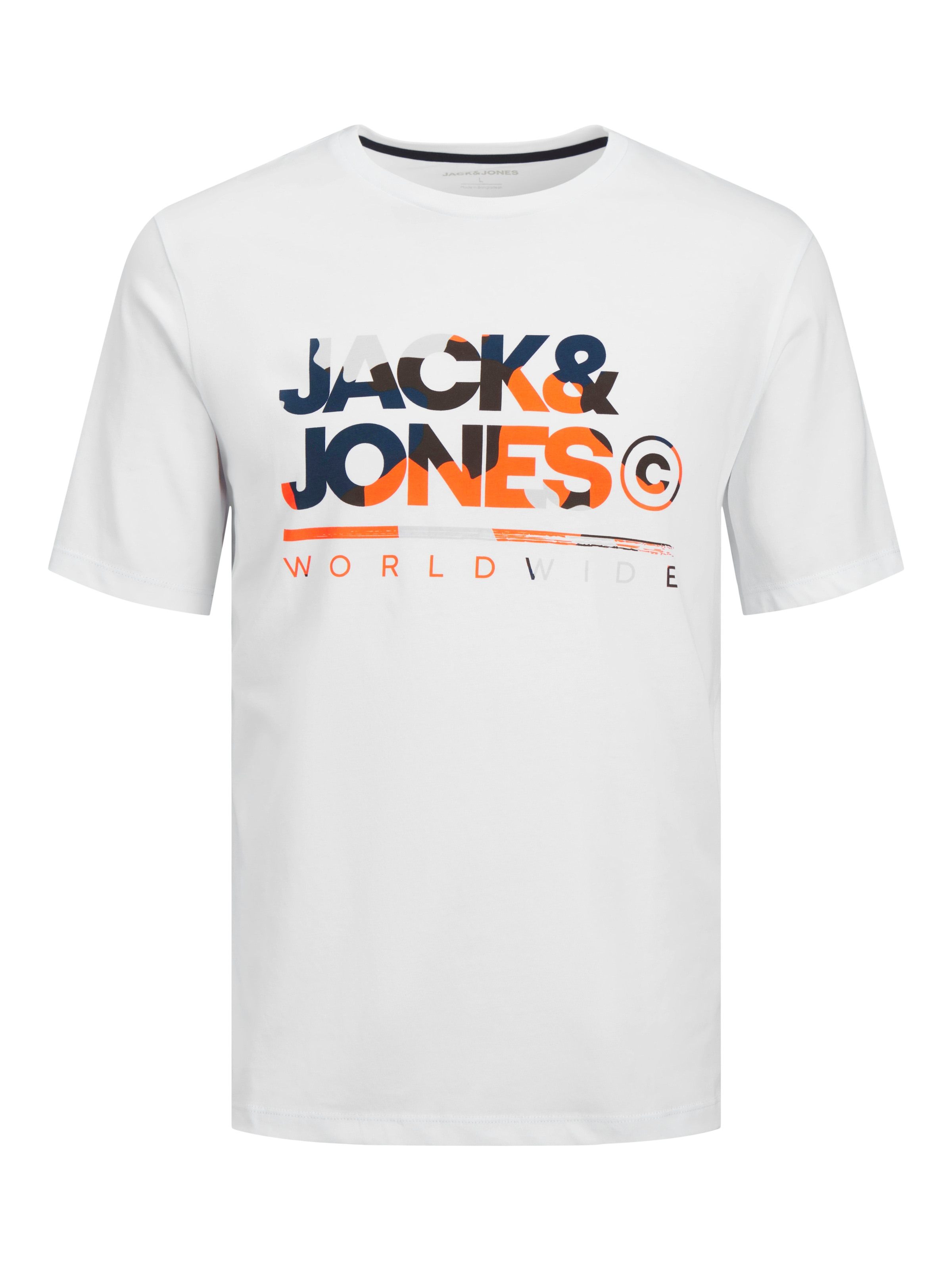 Jack & Jones Kurzarmshirt »JJLUKE TEE SS CREW NECK 5PK MP«, (Packung, 5 tlg.)