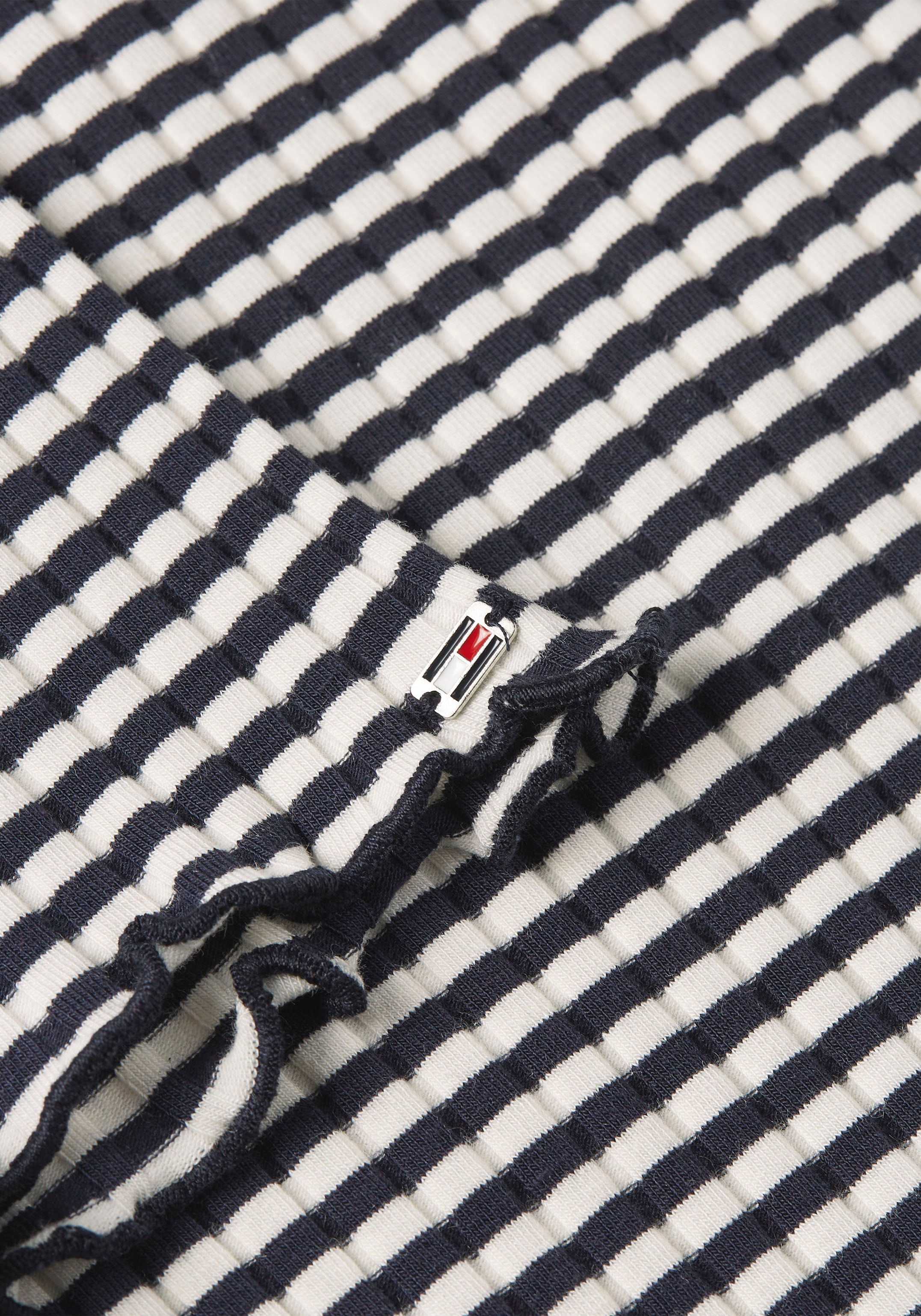 Tommy Hilfiger T-Shirt »SLIM CTN MODAL RIB STP C-NK SS«, mit Streifenmuster