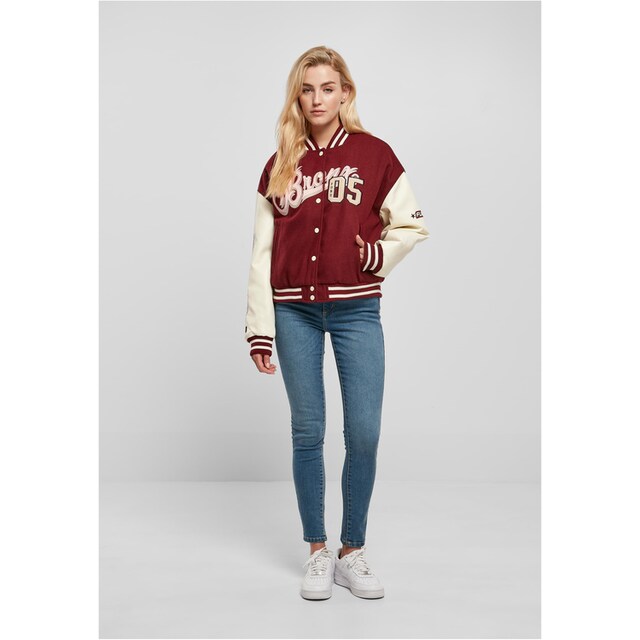 City FW224-006-1 05 Fubu St.), Varsity bordeaux/offwhite«, Sommerjacke bestellen | Jacket (1 »Damen online Kapuze ohne BAUR