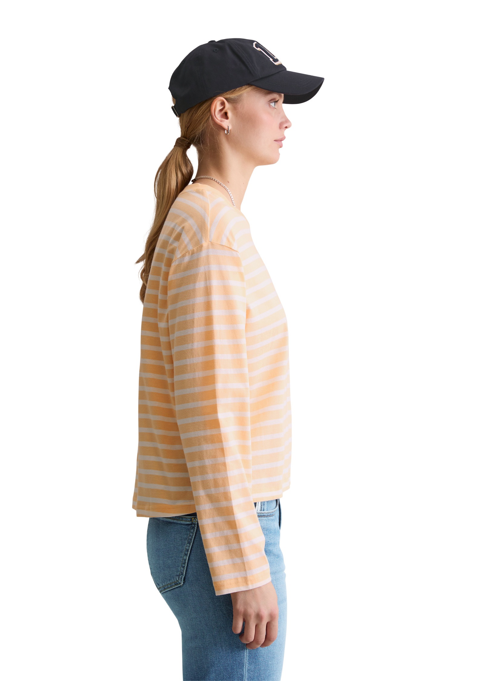 Marc O'Polo DENIM Langarmshirt »aus Heavy Slub Jersey«