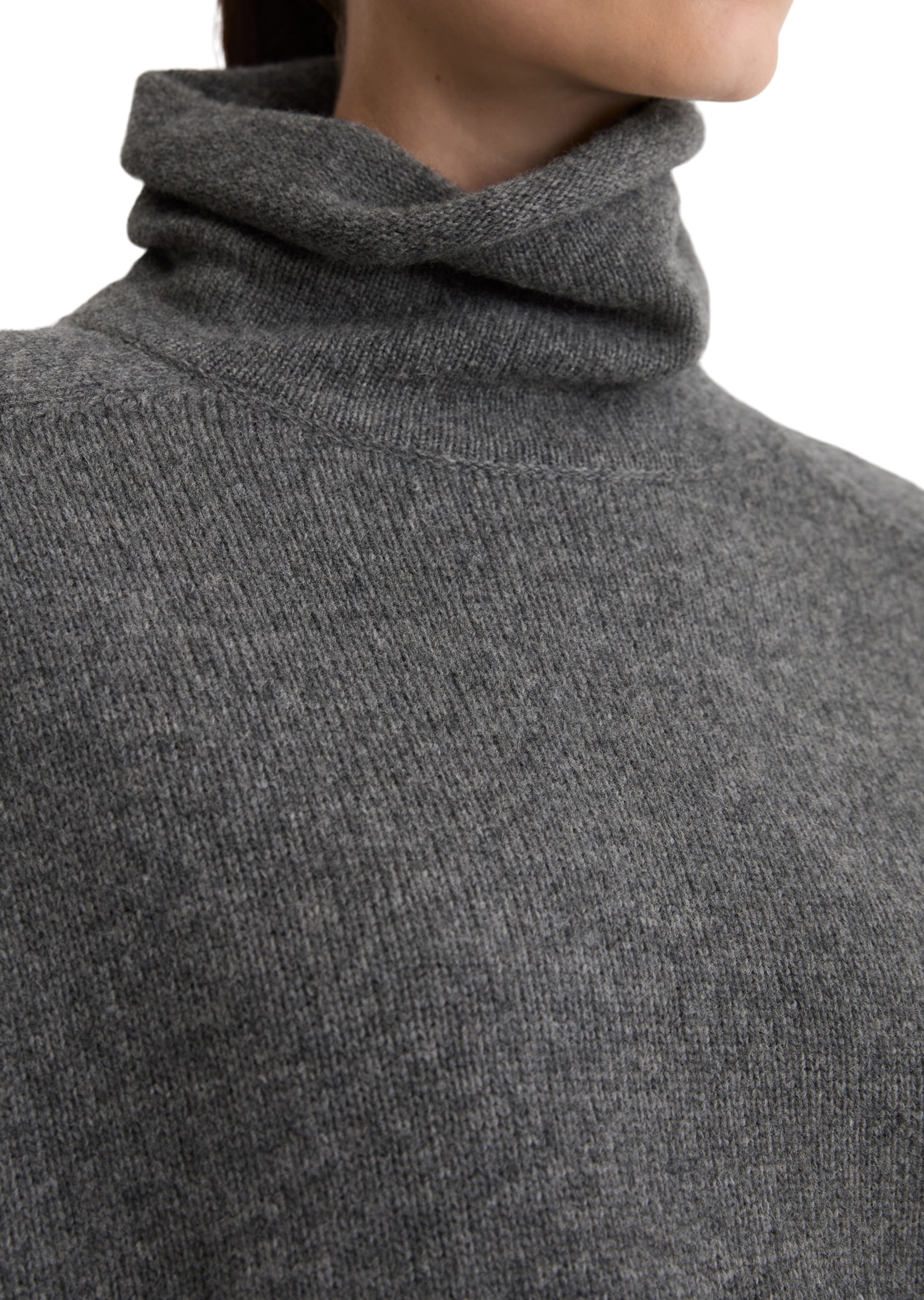 Marc O'Polo Strickpullover »aus Merinowolle-Mix«