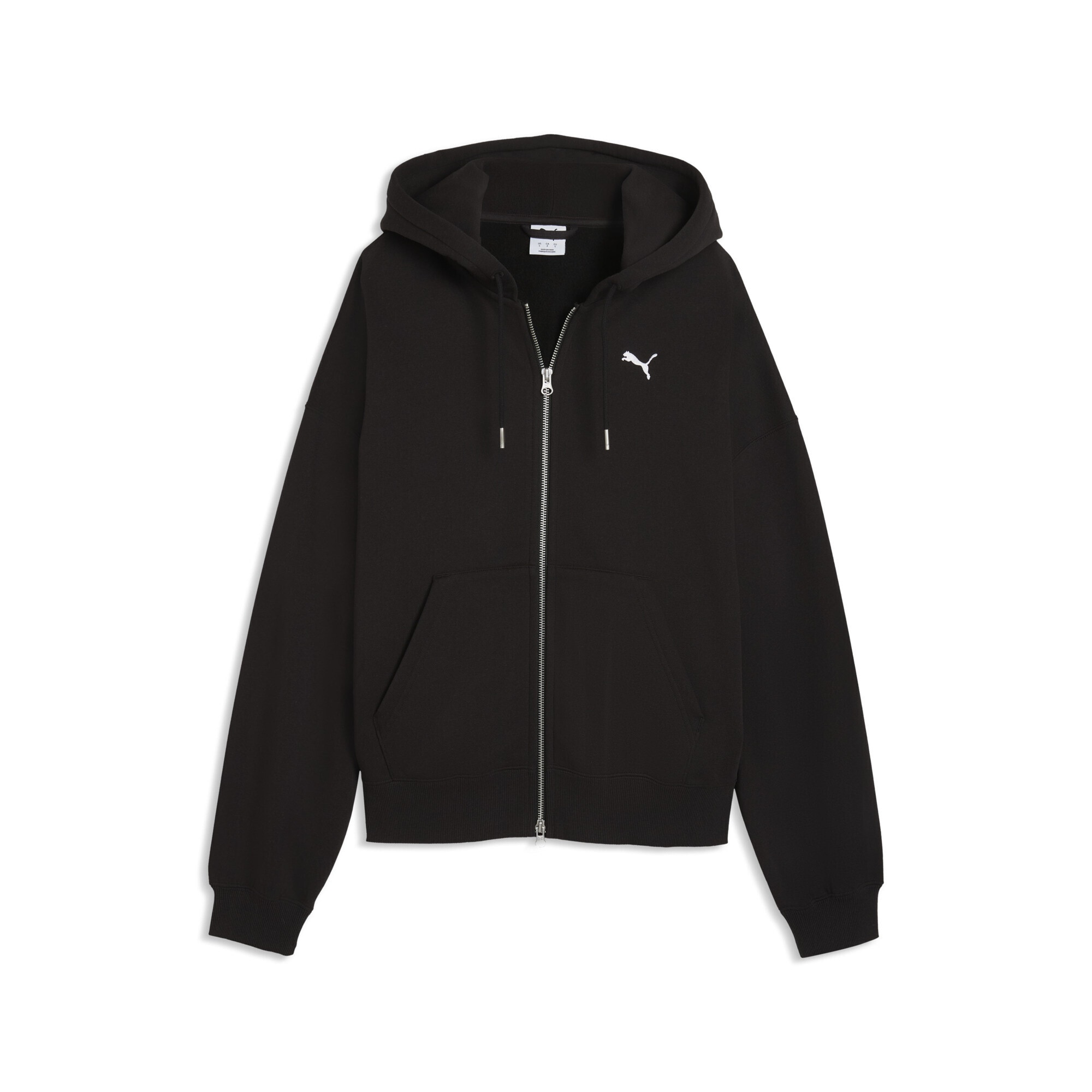 PUMA Hoodie "Essentials Oversized Fleece Kapuzenjacke Damen" günstig online kaufen