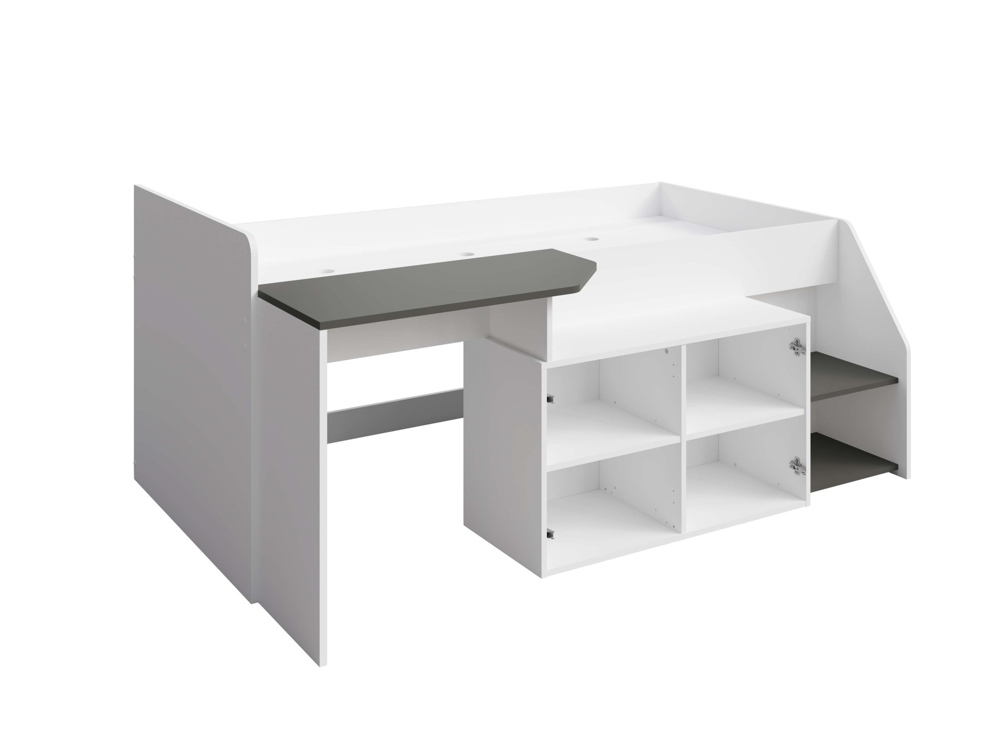 Home affaire Jugendbett "Jugendzimmer-Set Durango - 3 in 1: Bett, Schreibti günstig online kaufen