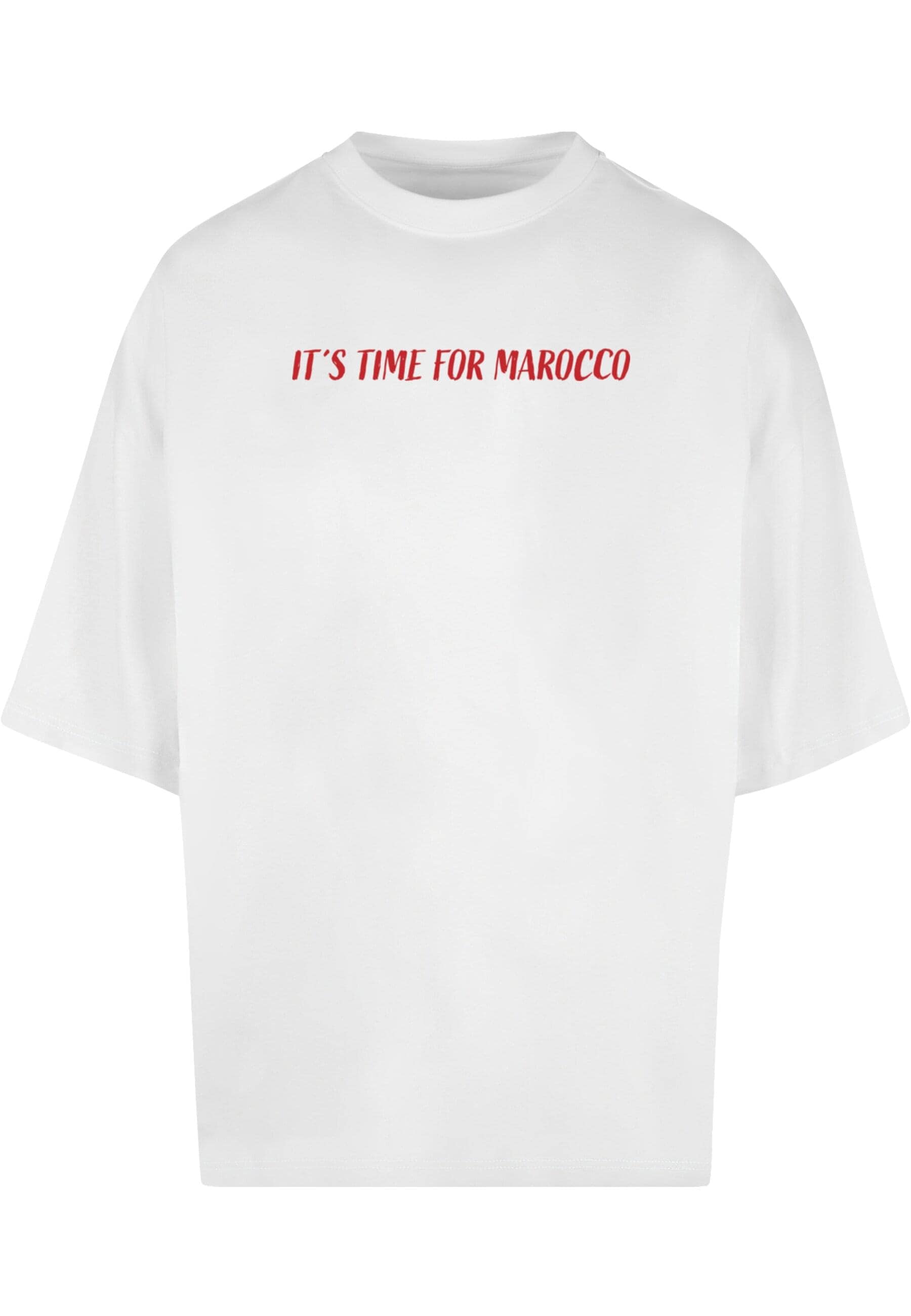 T-Shirt »Merchcode Herren It´s Time For Marocco Huge Tee«, (1 tlg.)