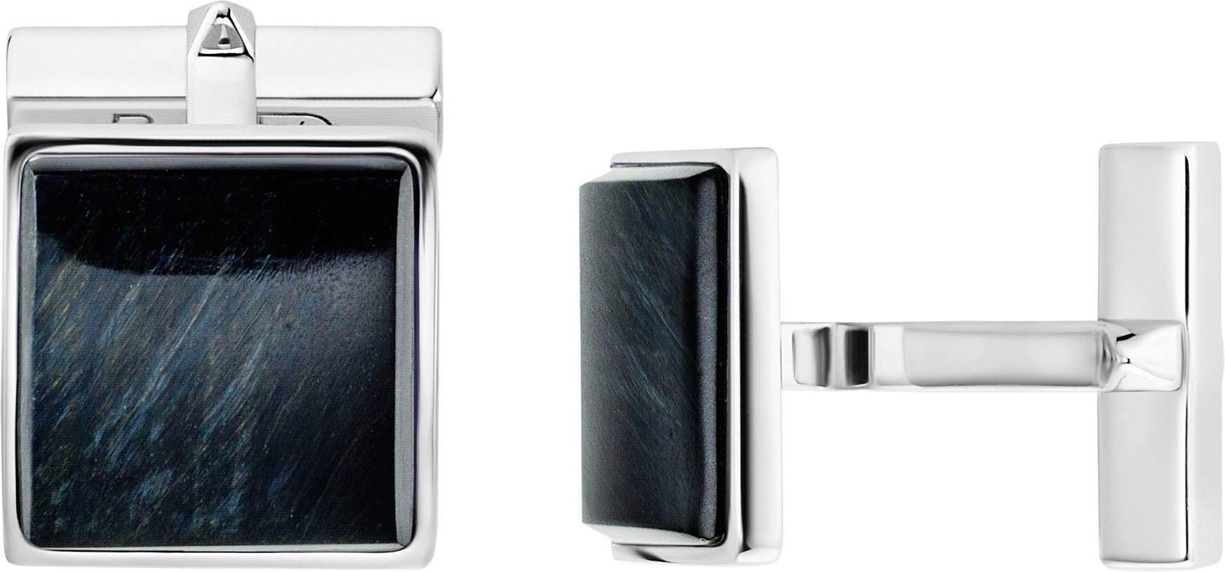 Manschettenknöpfe »Schmuck Geschenk, Cufflink Silber 925«, mit Tigeraugen