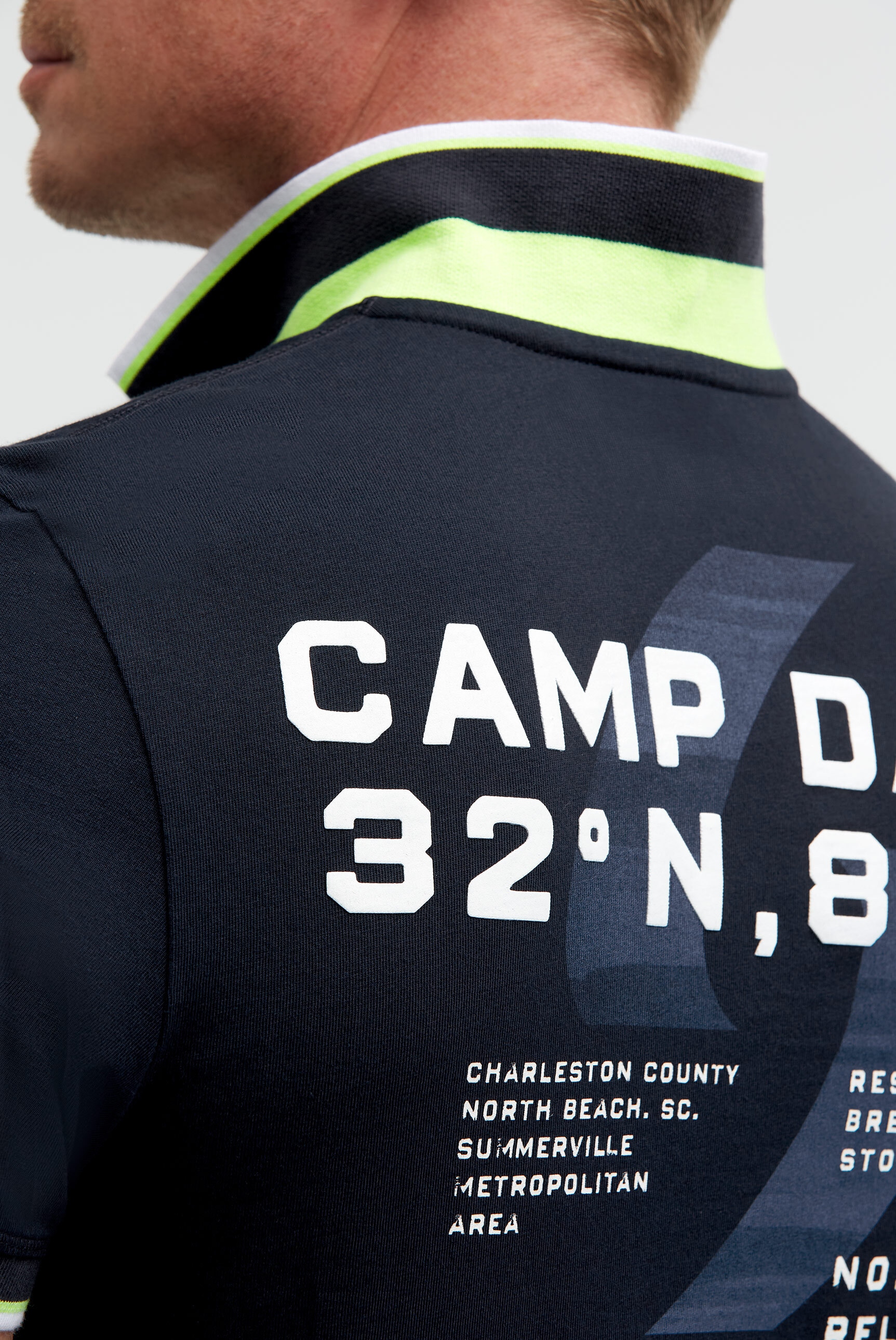 CAMP DAVID Poloshirt aus Baumwolle