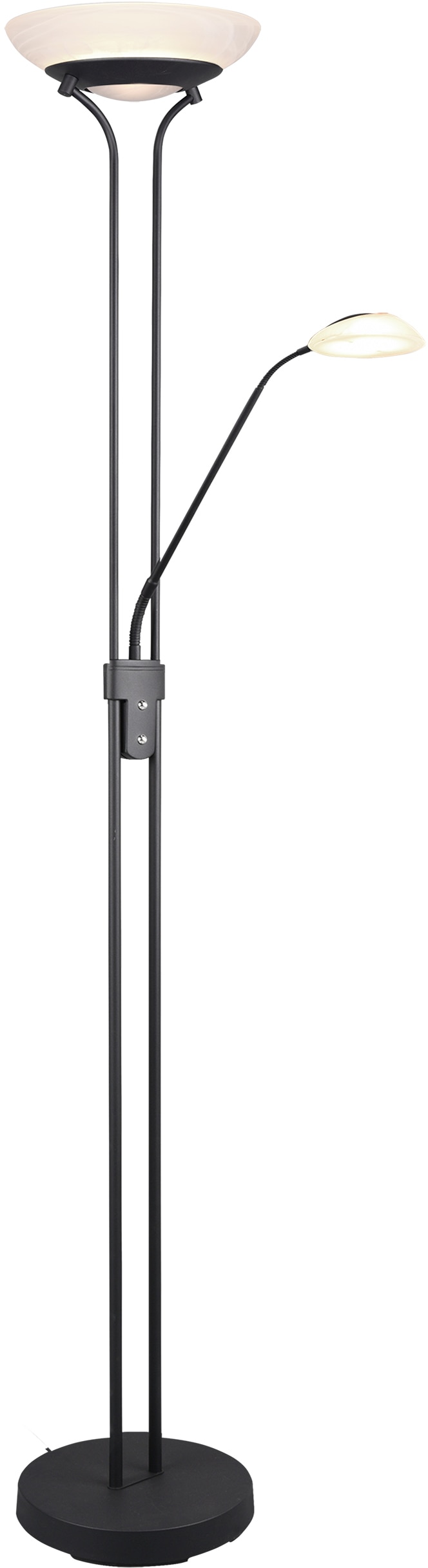 Black Friday TRIO Leuchten LED Stehlampe »Orson«, 1 flammig-flammig,  Getrennt schaltbar,integrierter Dimmer,Memory Funktion | BAUR