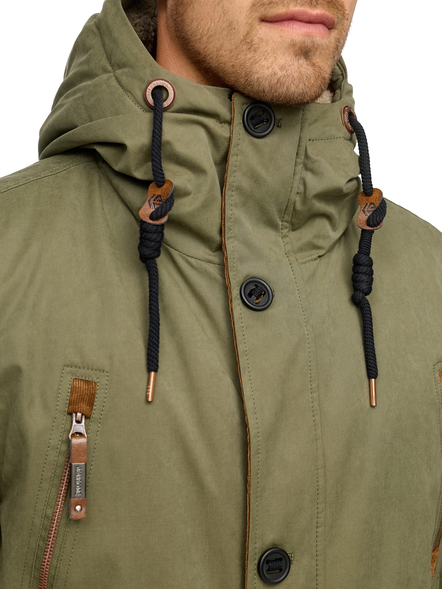 Indicode Parka »INGillespie« mit Kapuze