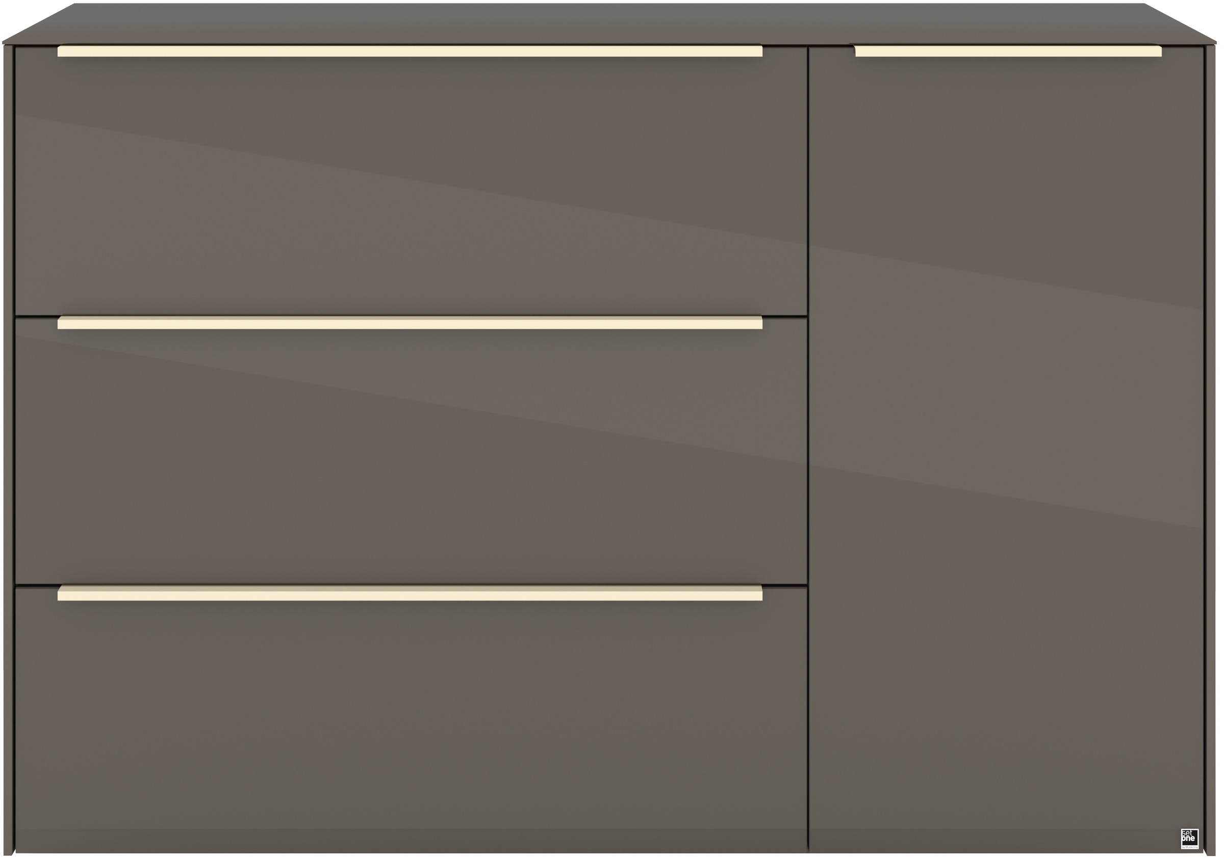 set one by Musterring Sideboard »Reno« 1 Stk. tlg. Mit Gleitern und in verschiedenen Farben erhältlich