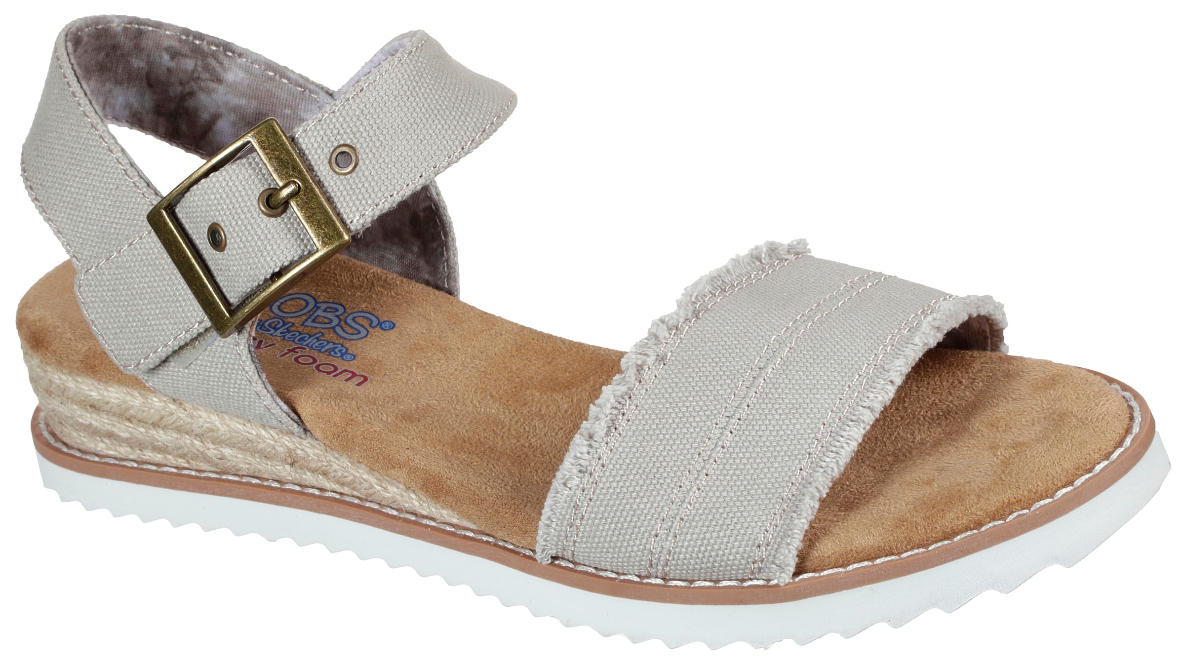 Skechers Sandale "DESERT KISS vegan", Sommerschuh, Sandalette, Riemchensandale, mit Memory Foam