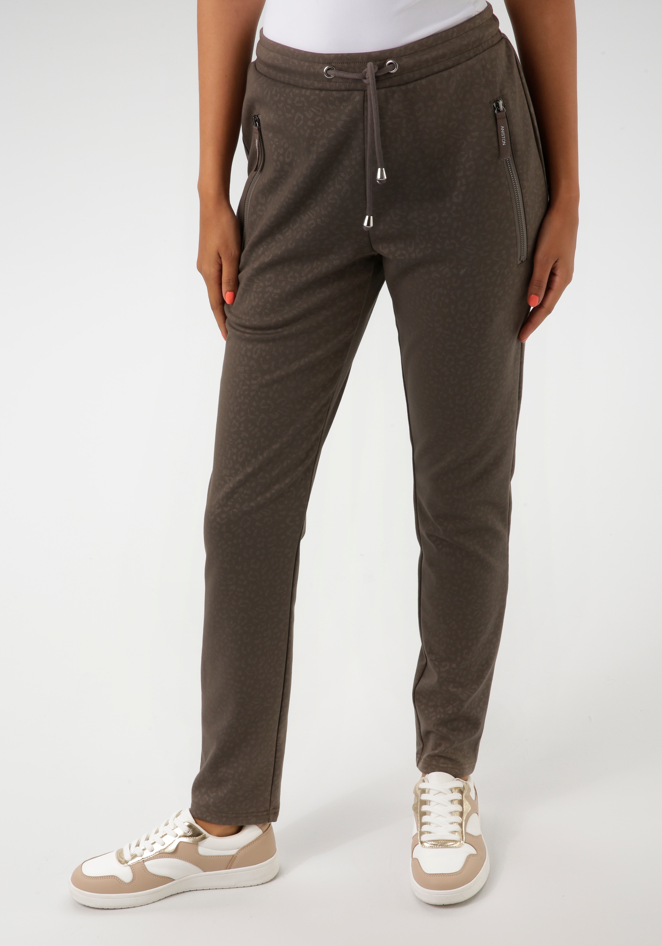 Aniston CASUAL Schlupfhose, mit dezentem Druck günstig online kaufen