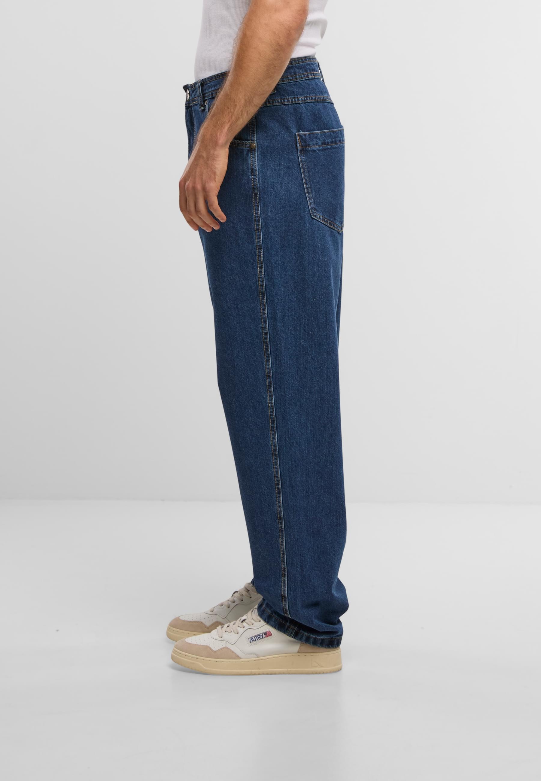 DEF Bequeme Jeans »DEF Herren DEF Tapered Loose Fit Denim«, (1 tlg.)