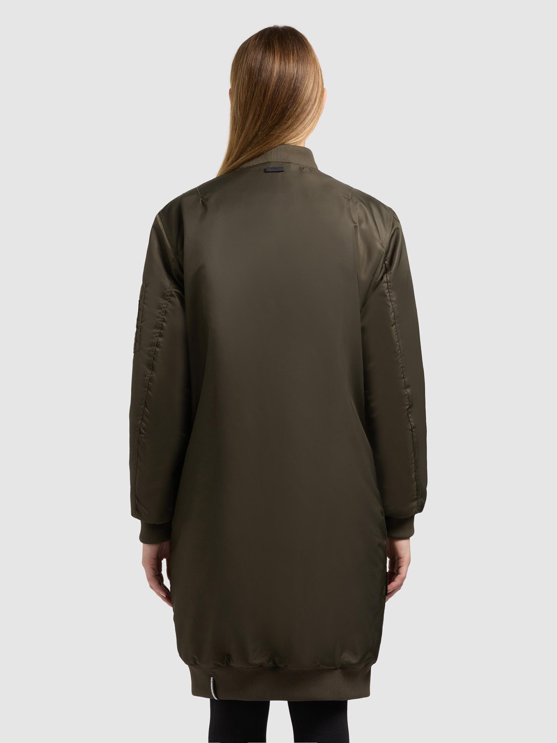 khujo Wintermantel »Lulu« Warm gefütterter Mantel im Bomberjacken-Style