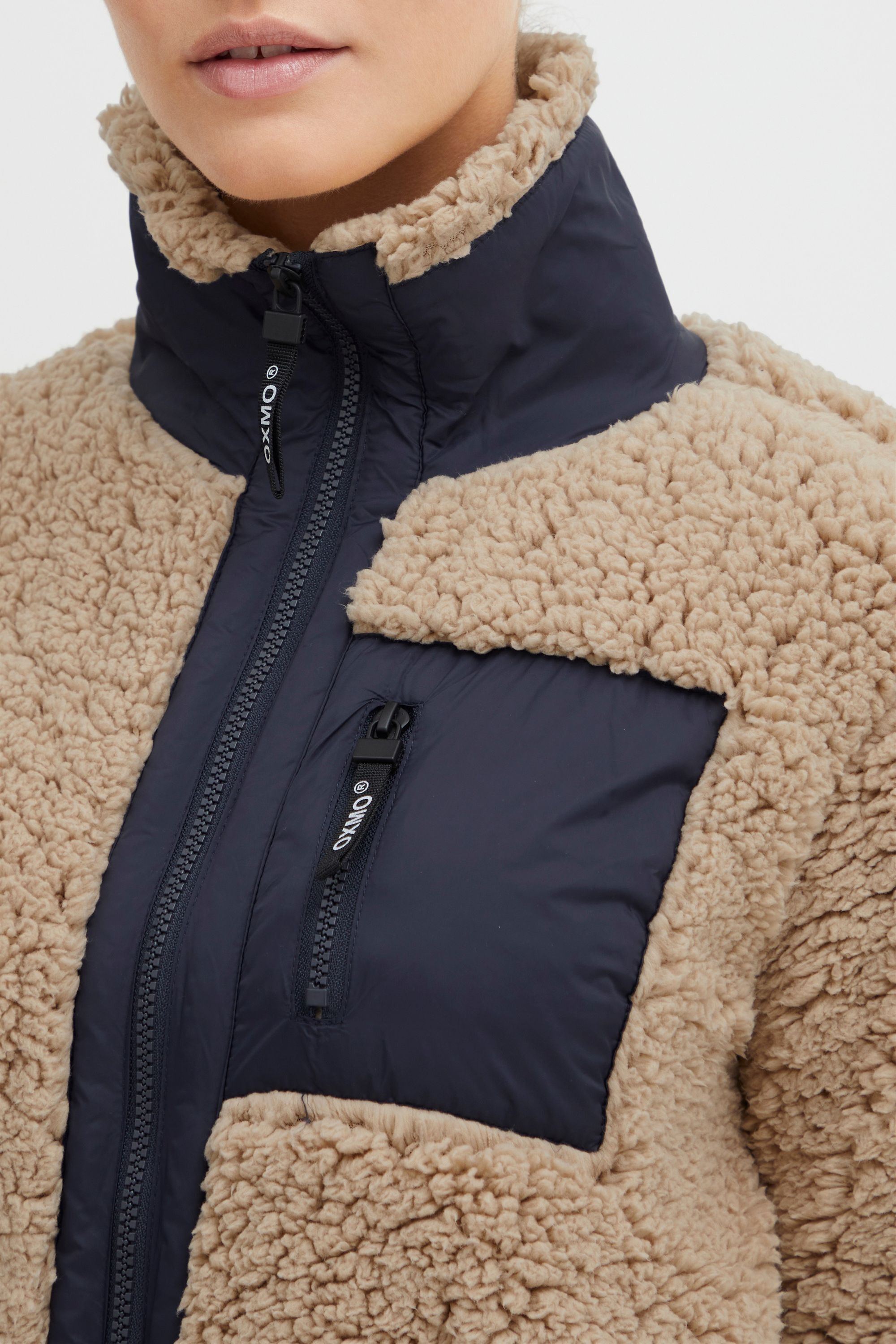OXMO Sweatjacke »Fleecejacke OXEllin«