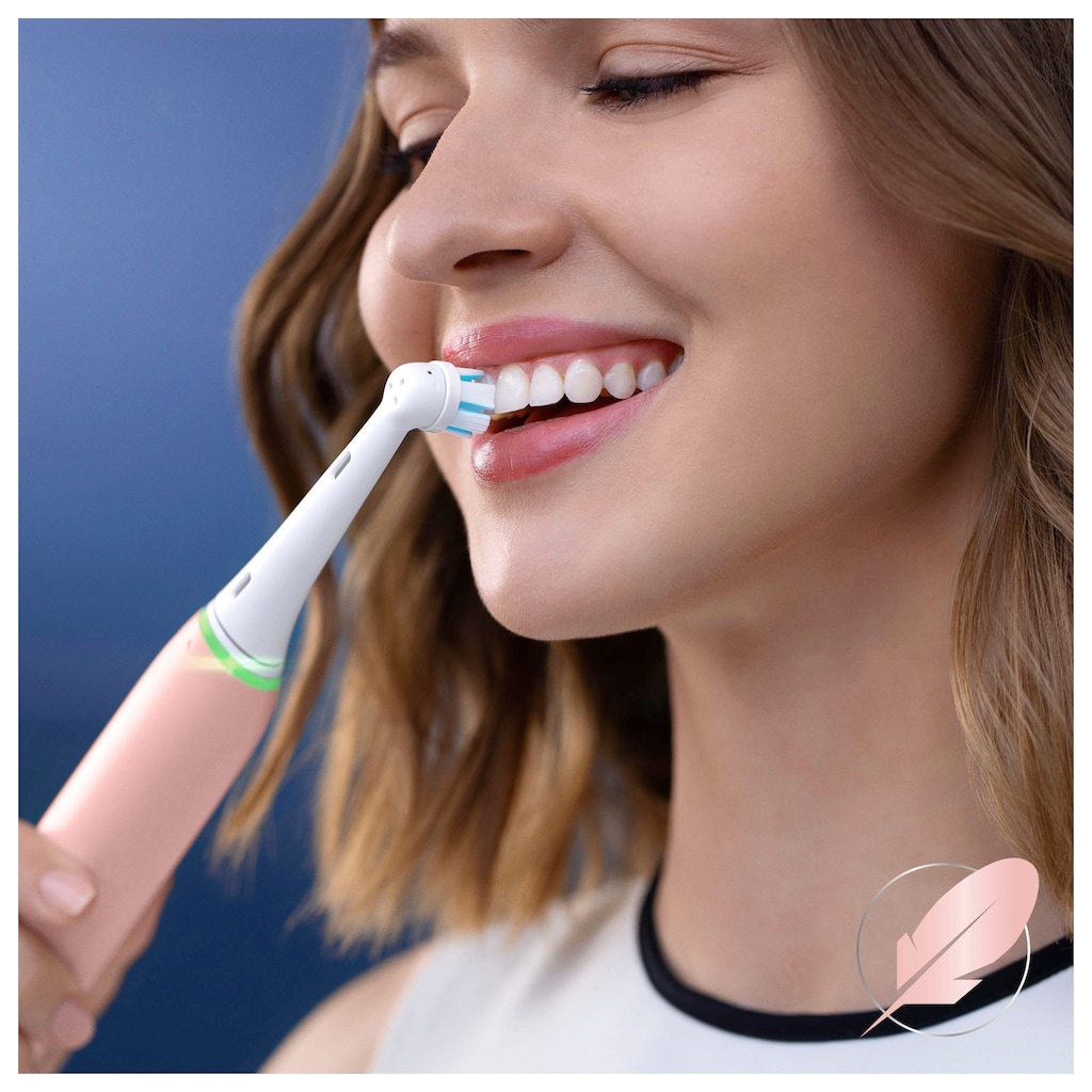 Oral-B Aufsteckbürste »iO«, (Sanfte Reinigung für elektrische Zahnbürste, 6 Stück)