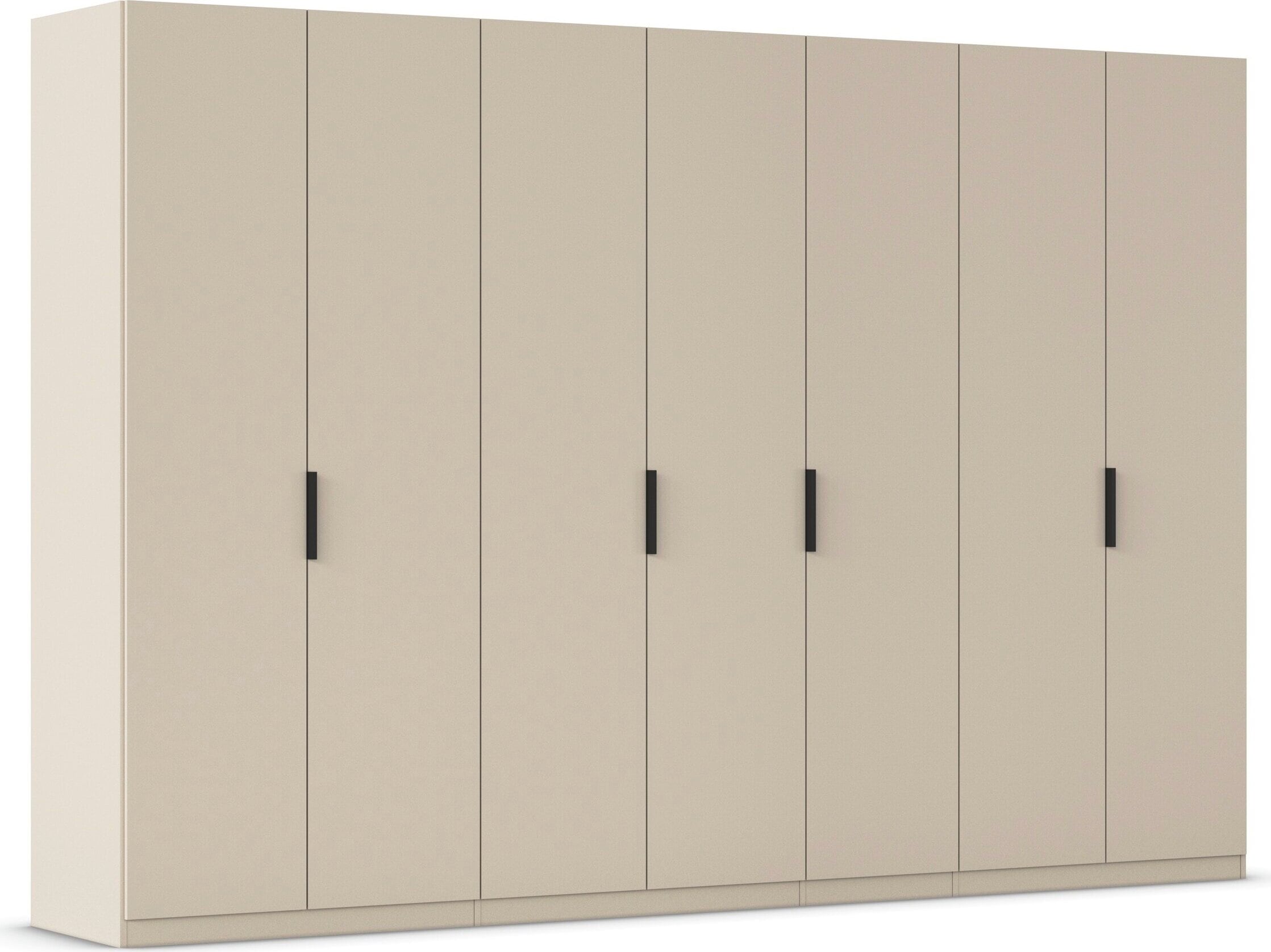 OTTO home Kleiderschrank "Schrank Möbel Schlafzimmer Garderobe Kinderzimmer WELTNEUHEIT NYLLA" PATENTIERTES SCHNELLMONTAGESYSTEM schwarzer Griff MADE IN GERMANY