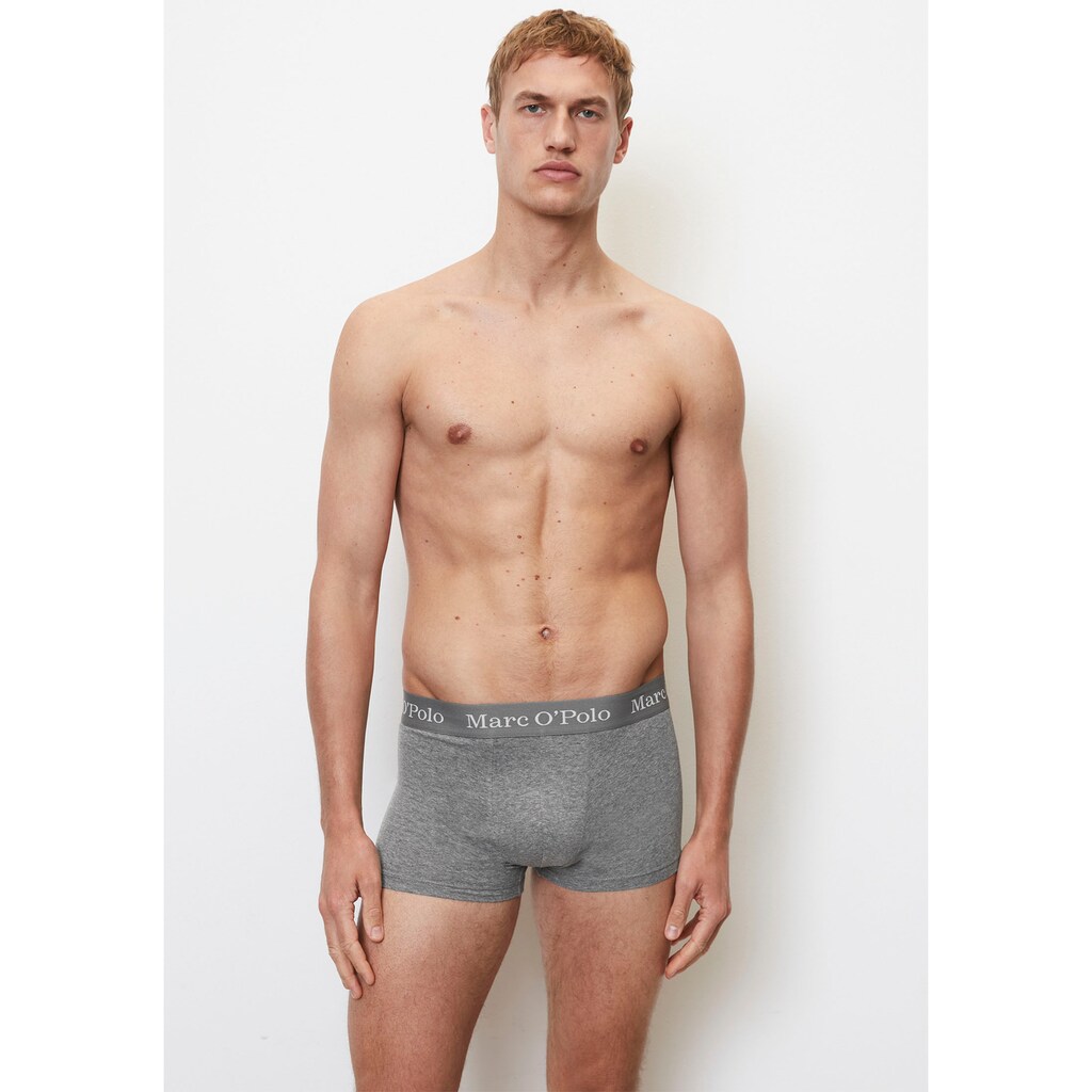 Marc O'Polo Boxershorts »Elements«, (Packung, 3 St.), Elastischer Logobund